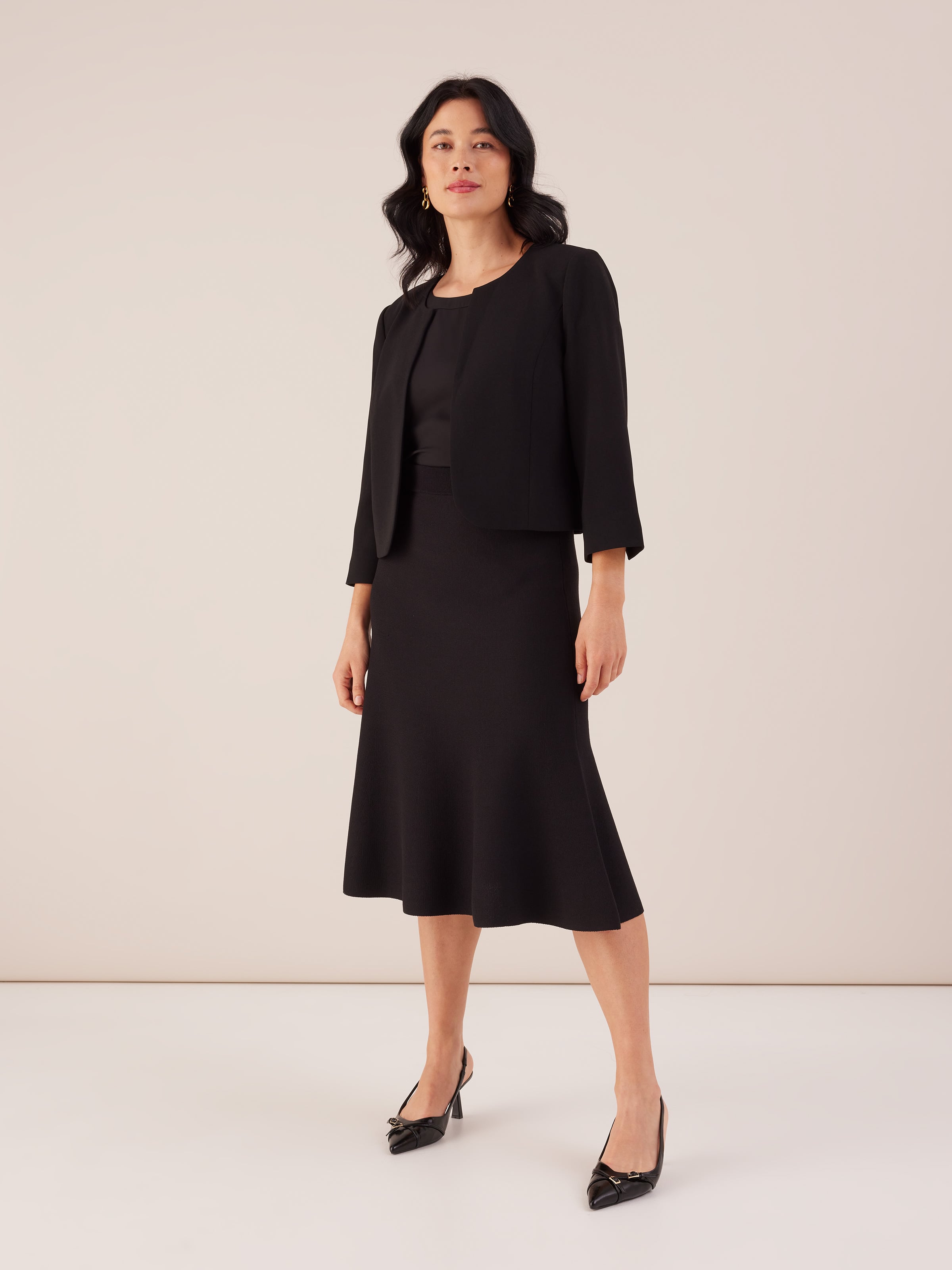 Bolero Crepe Jacket