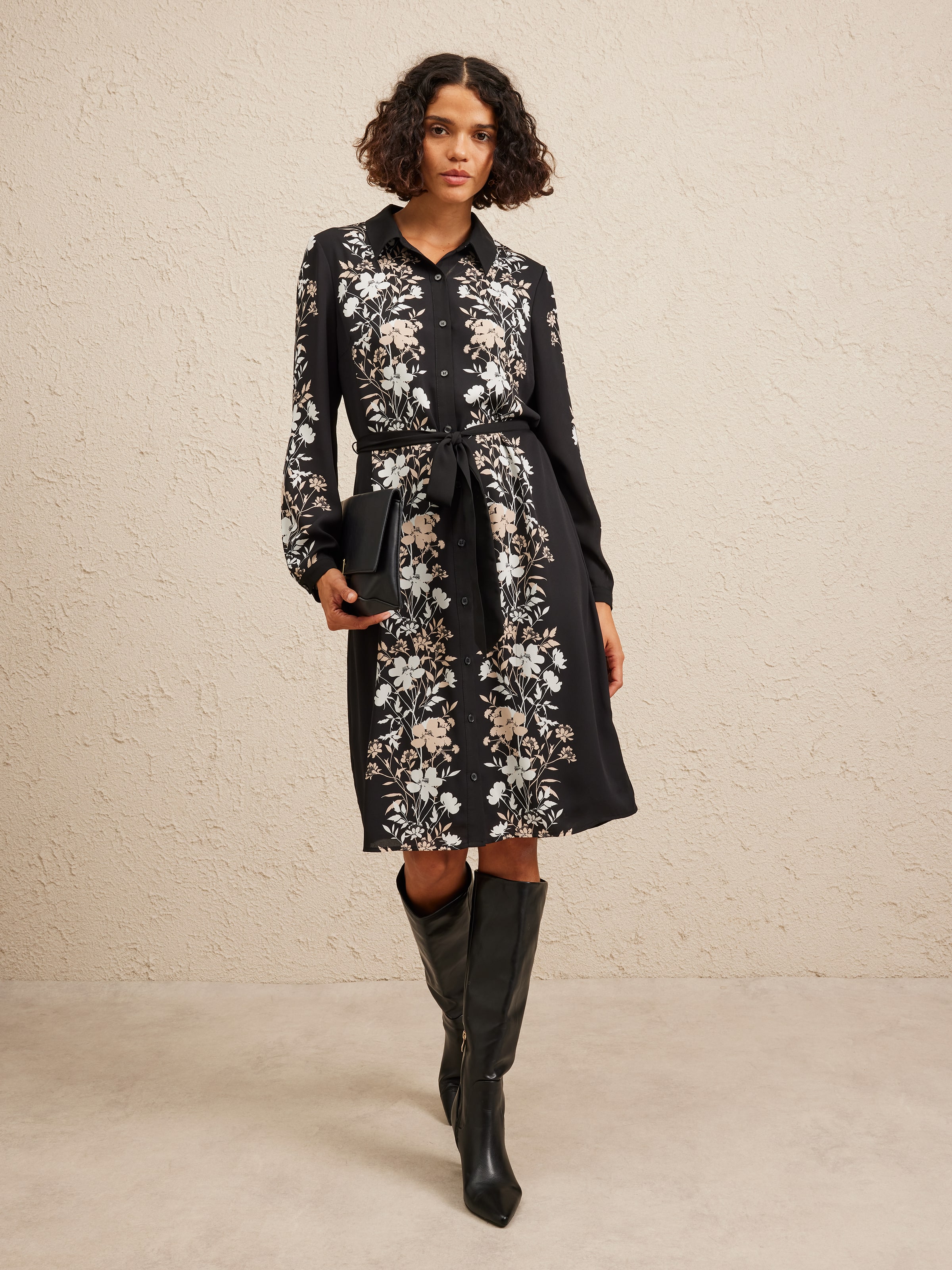 Tracey Collared Shirt Dress