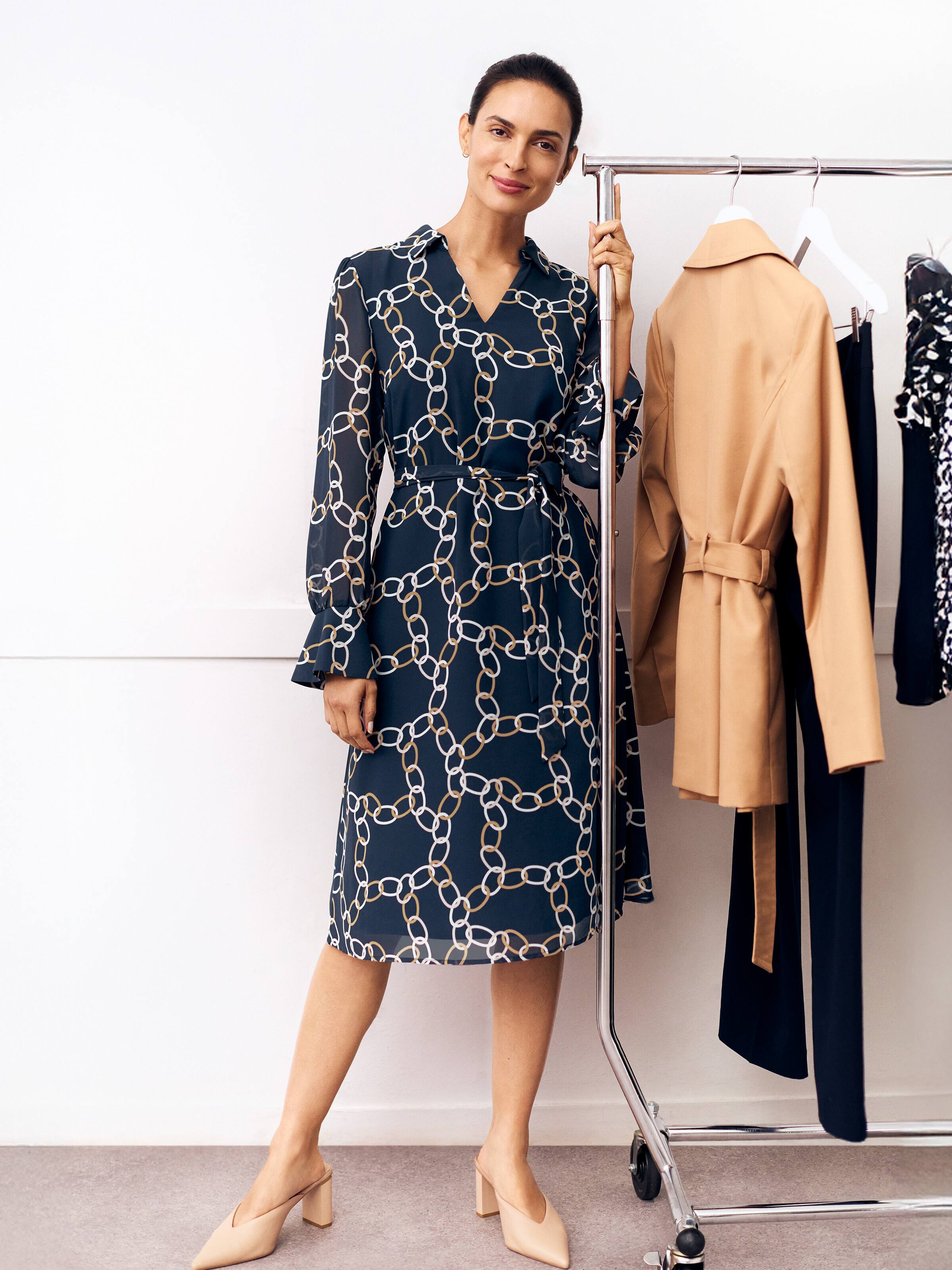 Betty Belted Midi Dress