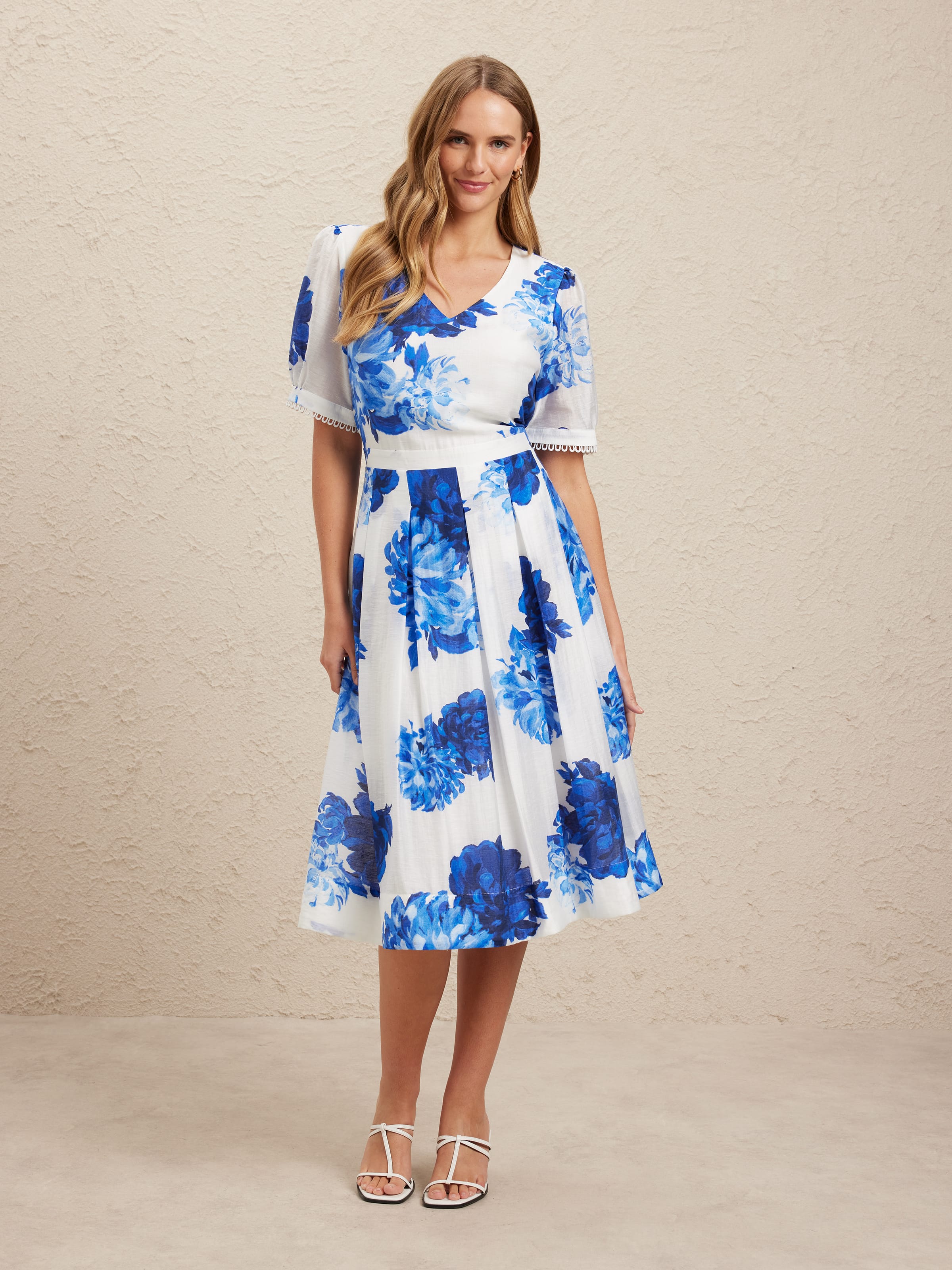 Leona Fit & Flare Dress