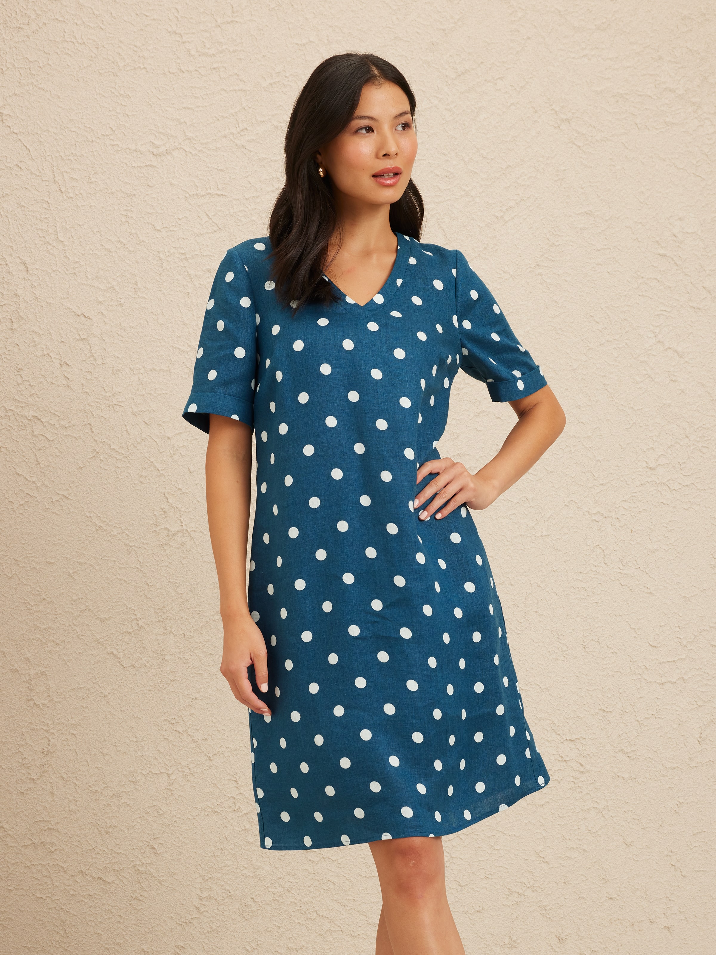 Dixie Linen Dress