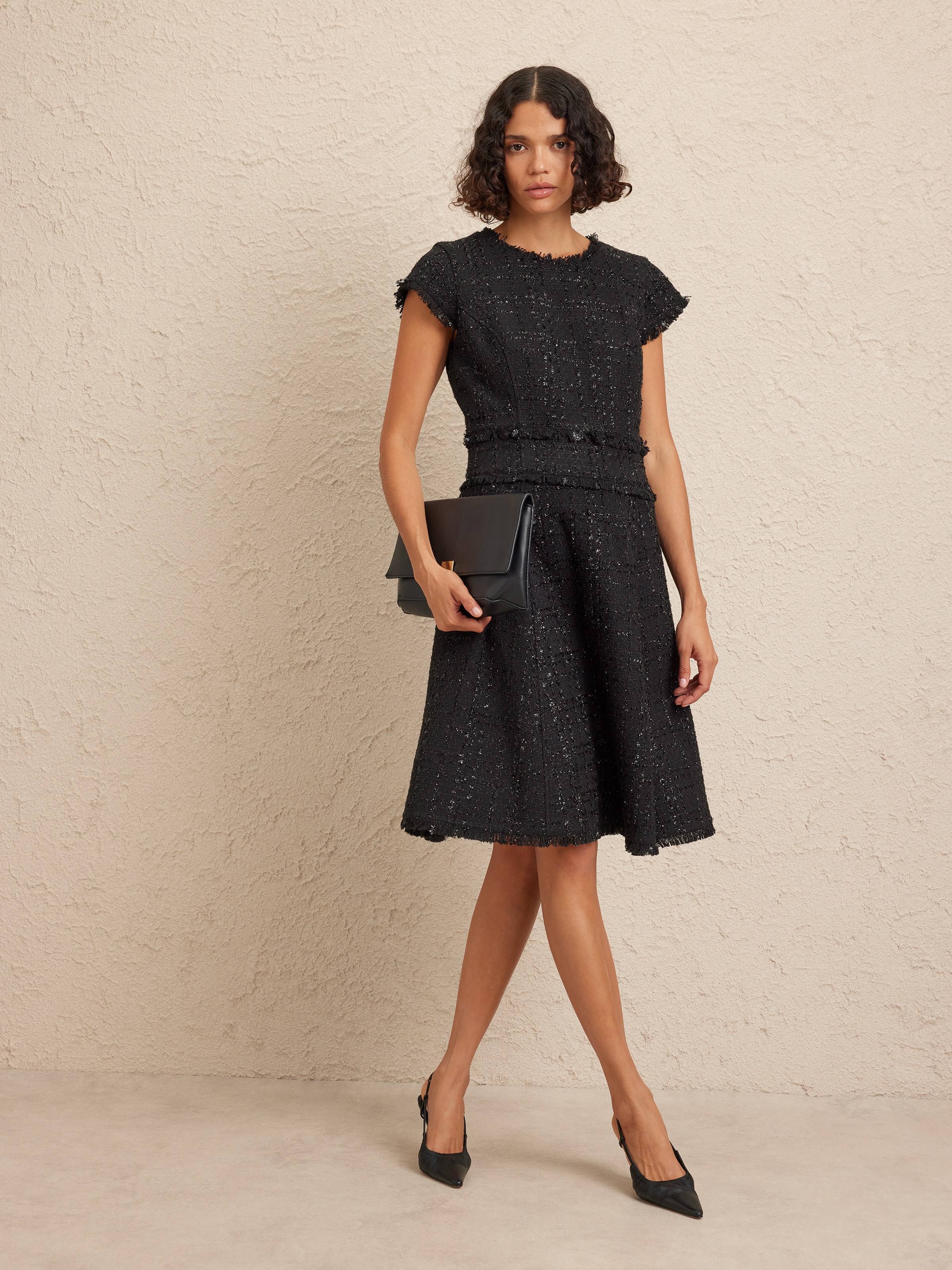 Nicole Cap Sleeve Dress