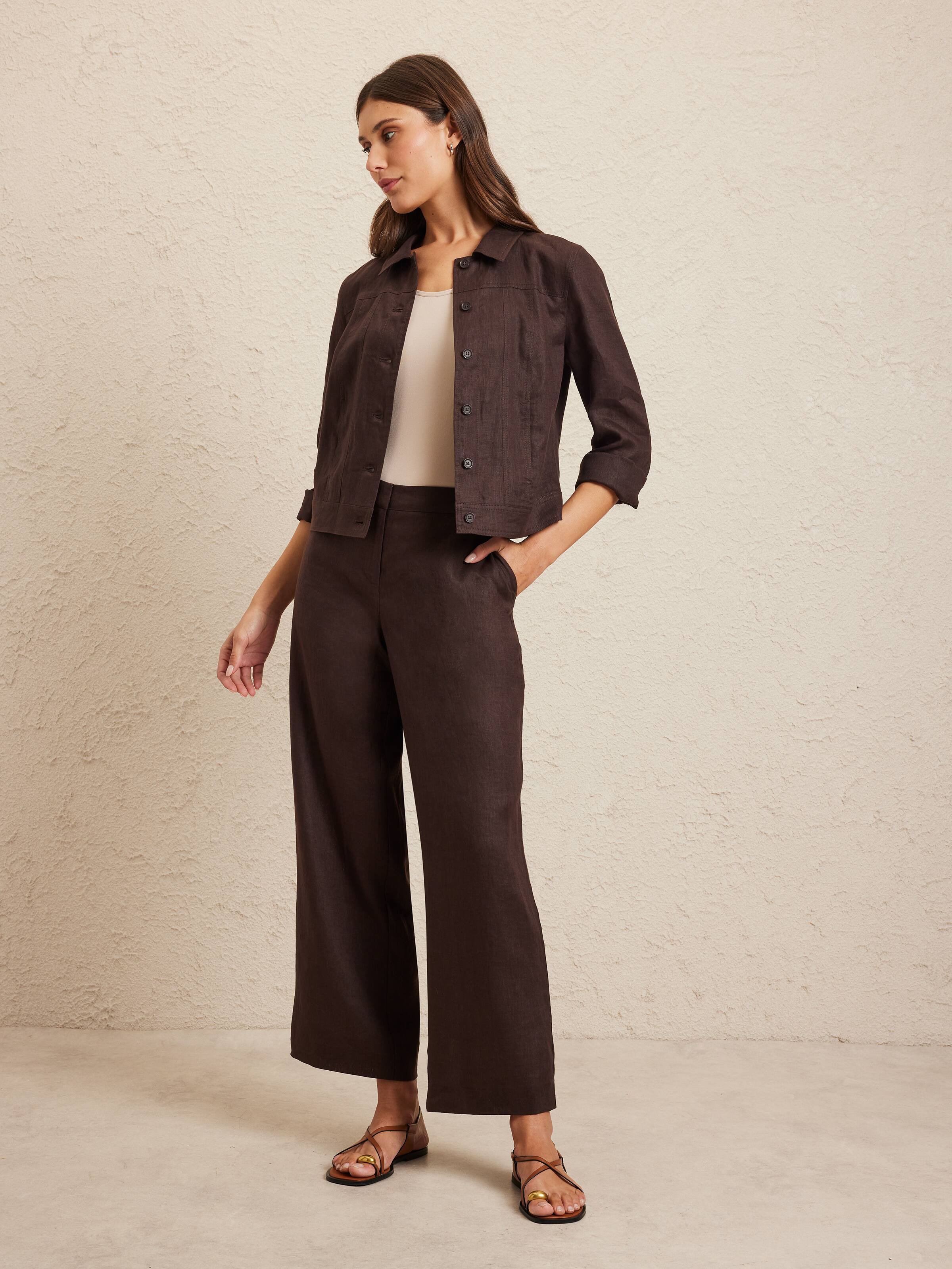 Full Length Linen Pant
