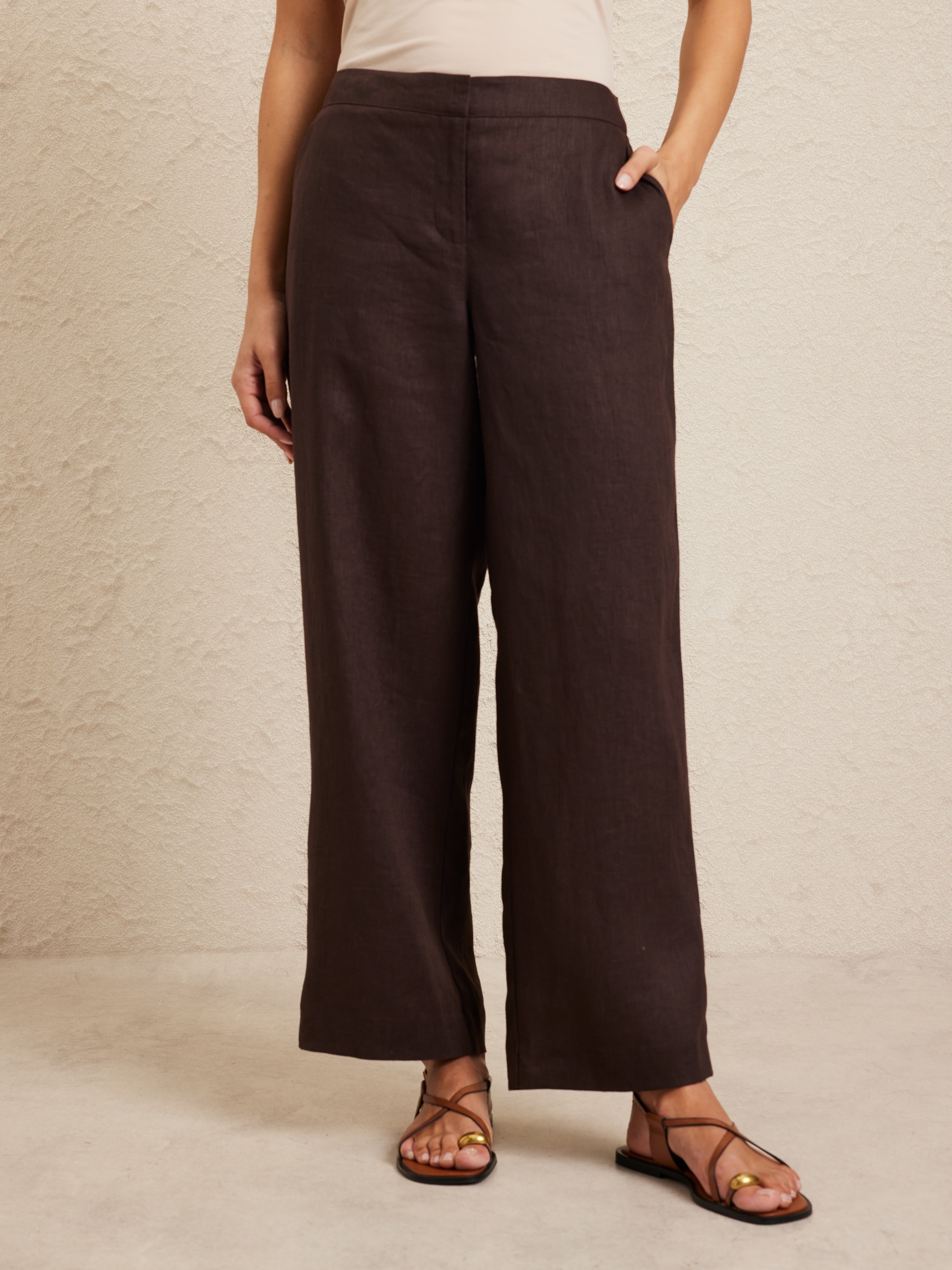 Full Length Linen Pant