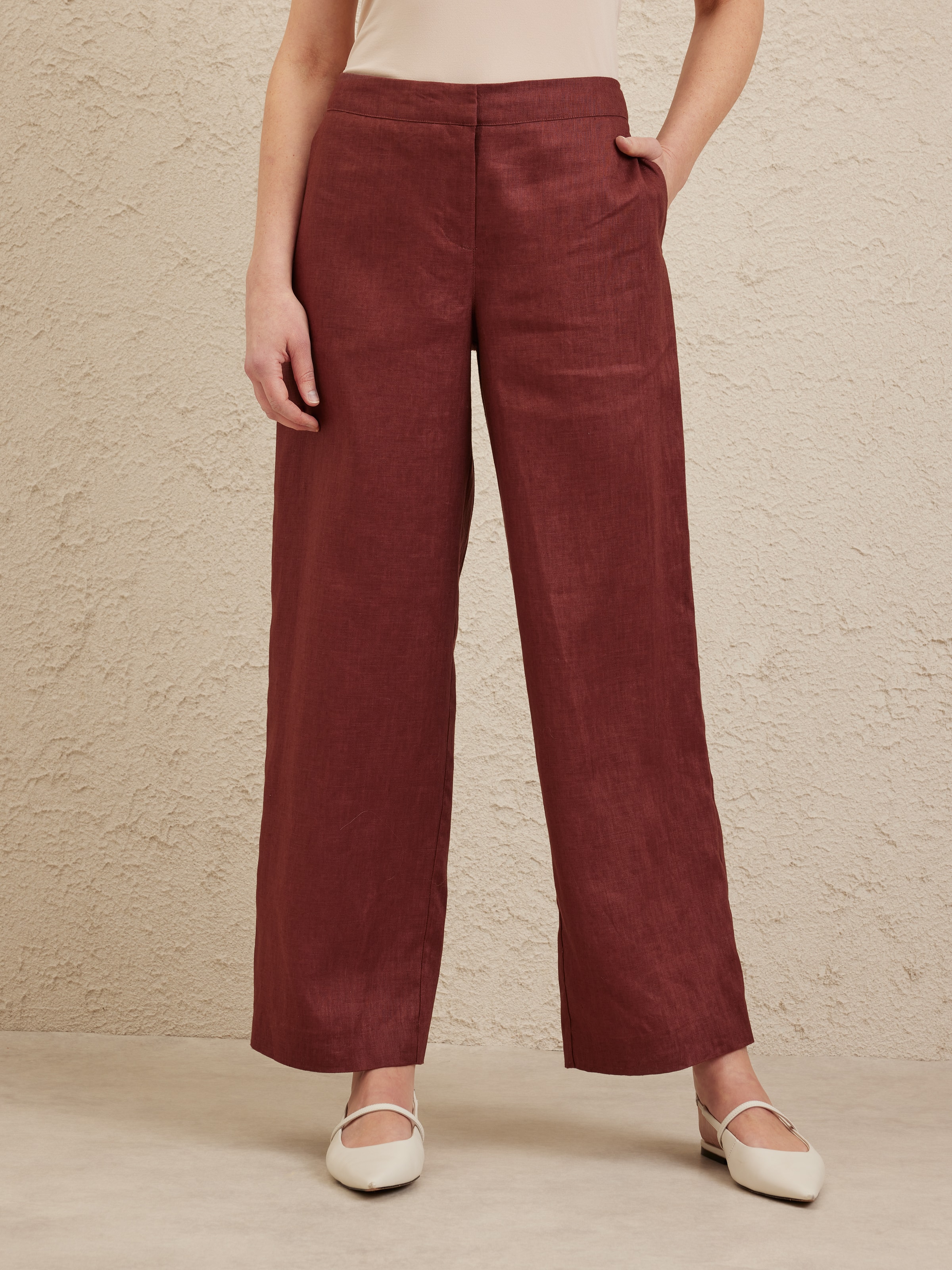 Full Length Linen Pant