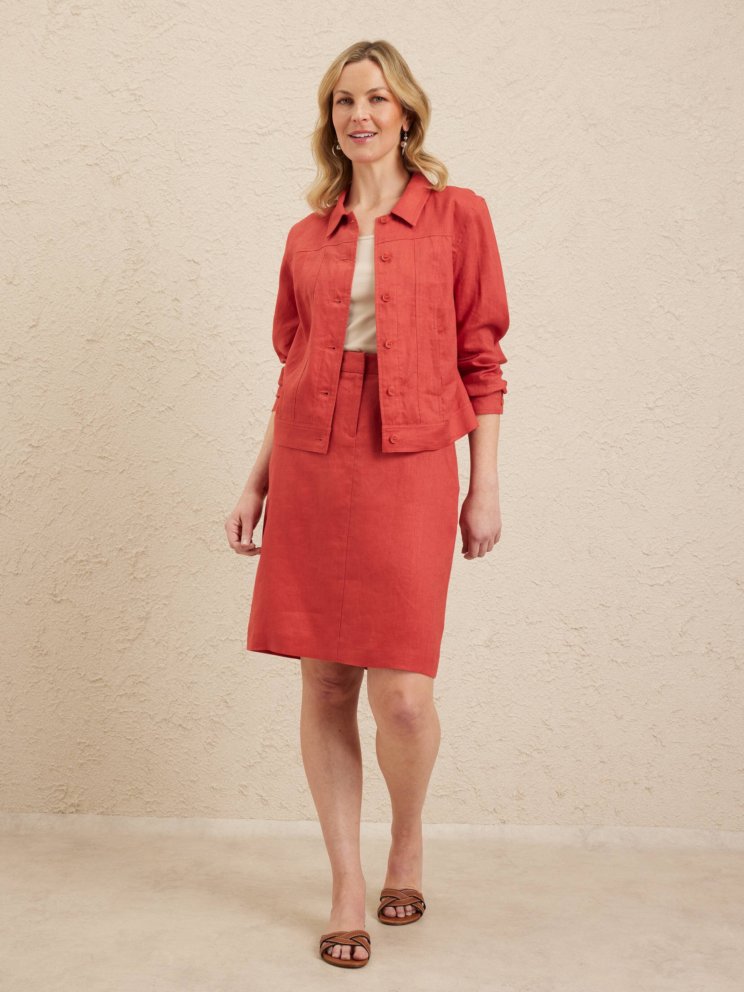 Nadia Linen Jacket