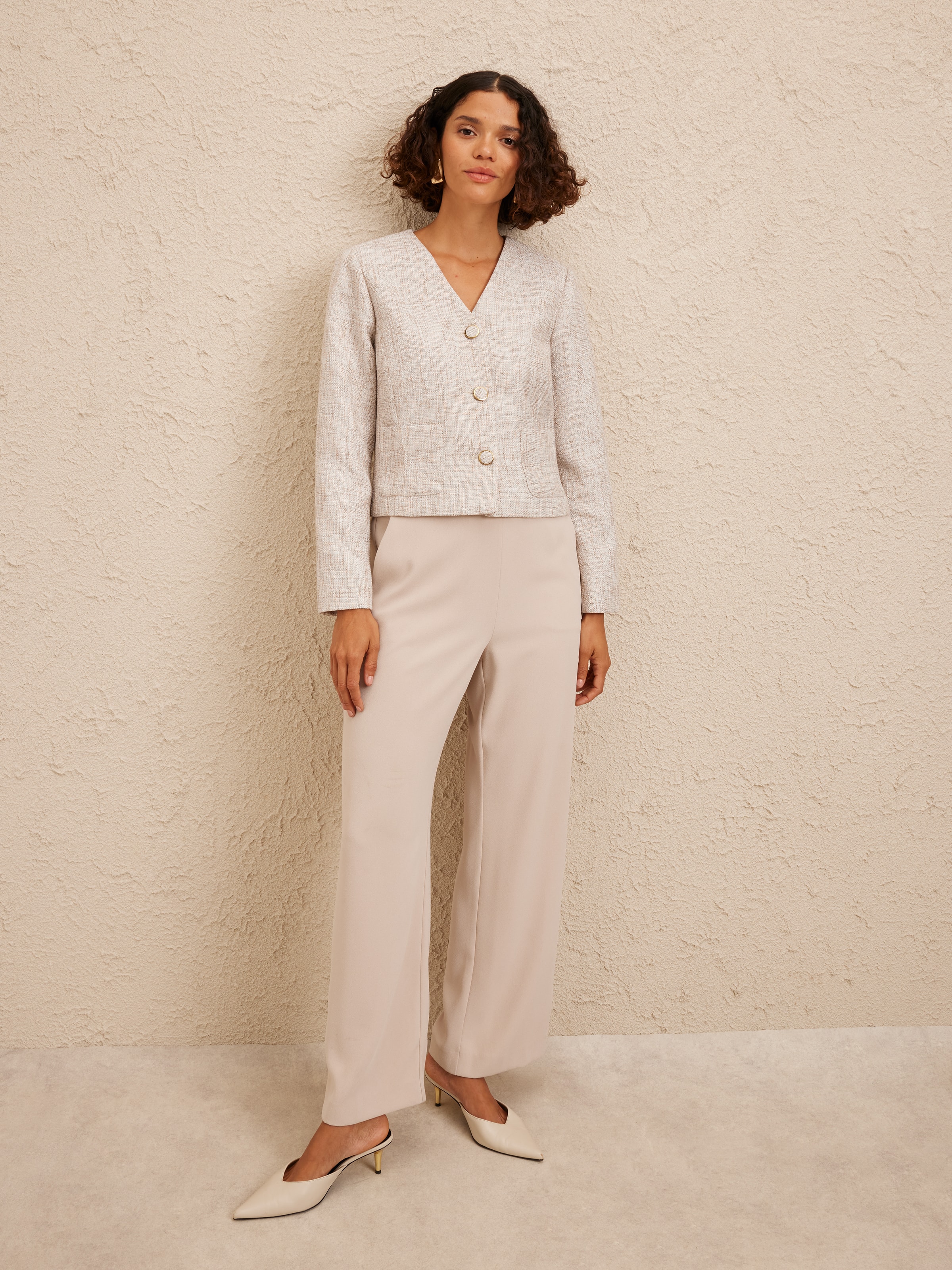 Parisian Button Up Jacket