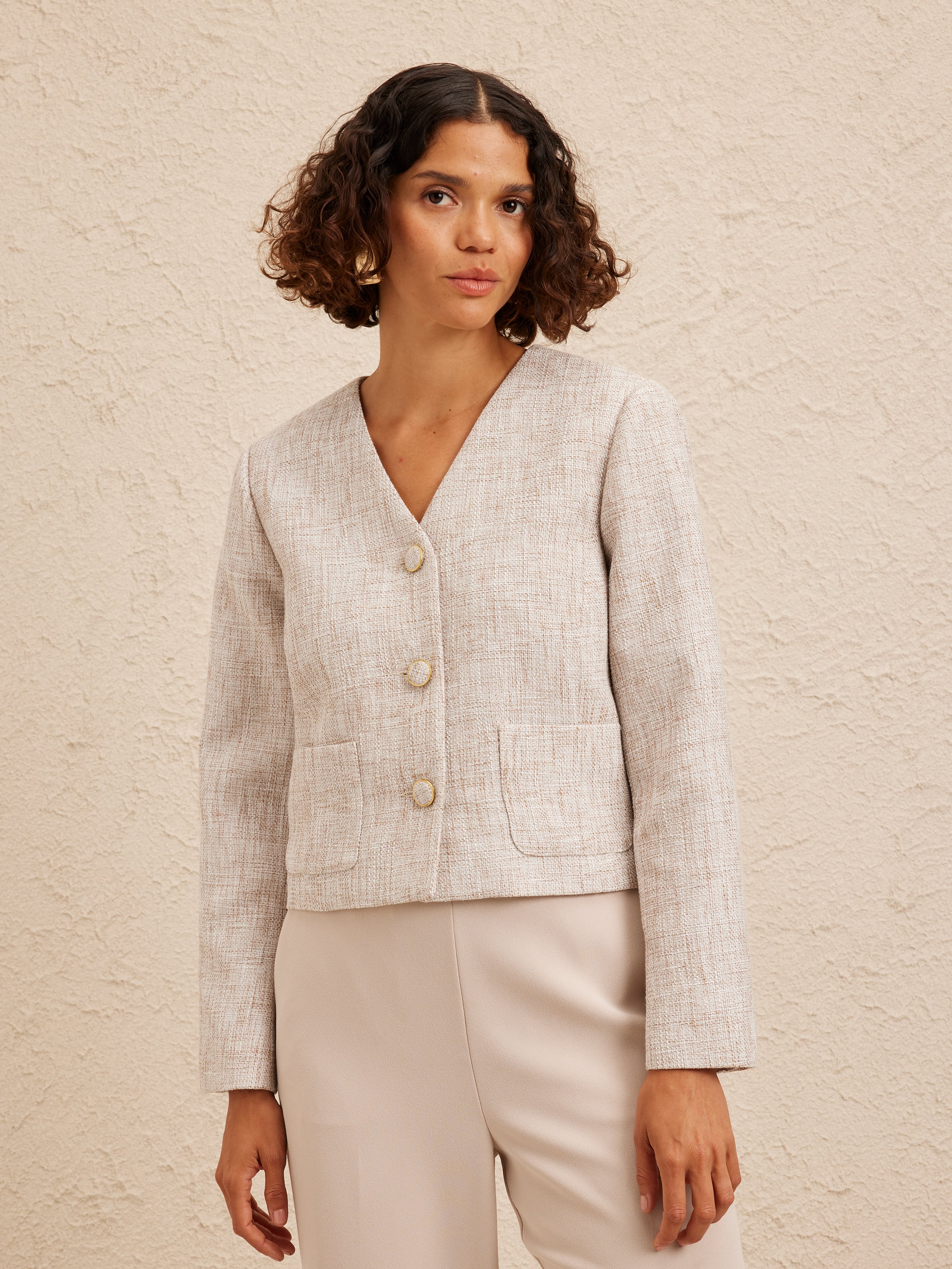 Parisian Button Up Jacket