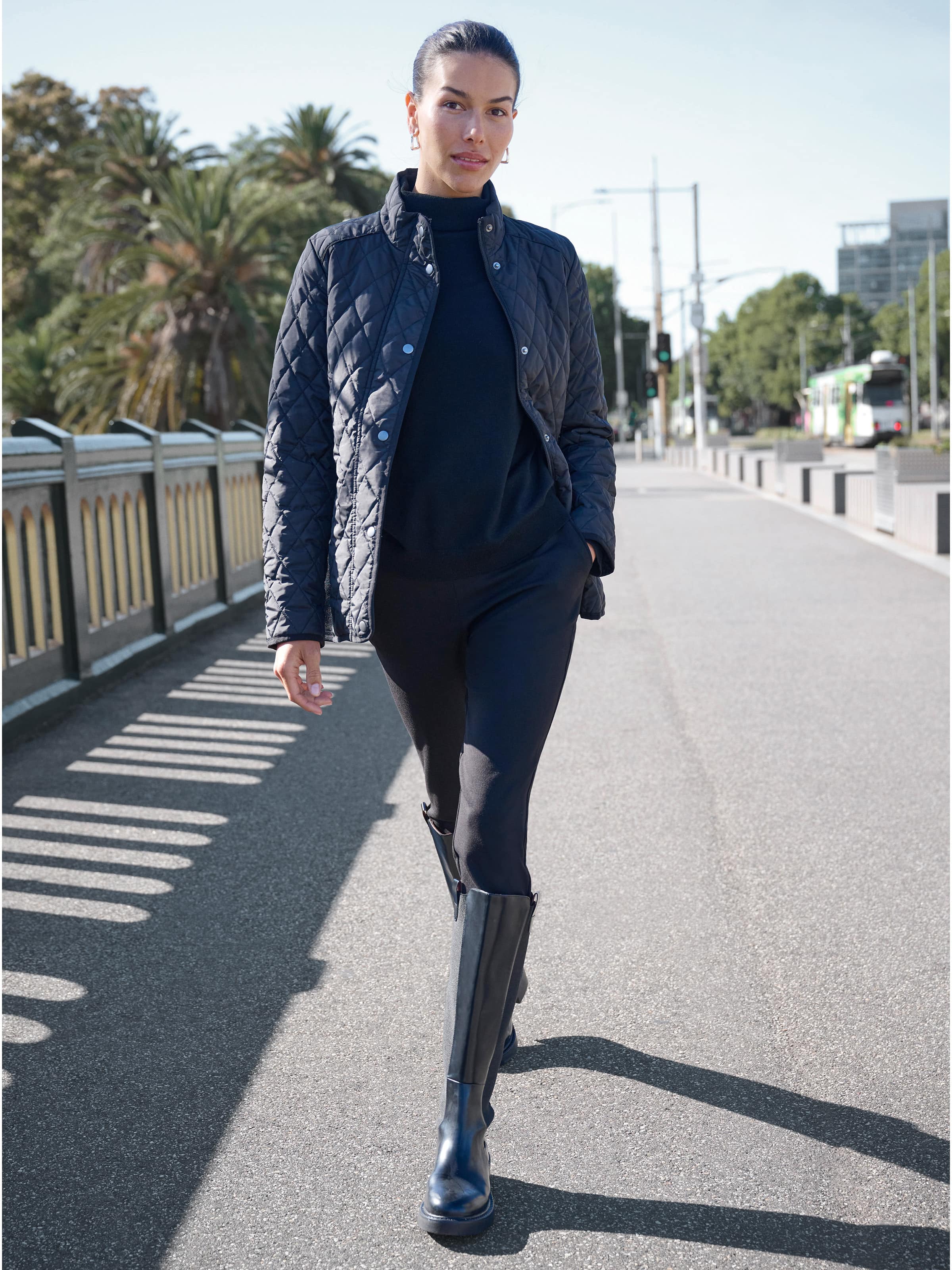 Quilted Lightweight Jacket