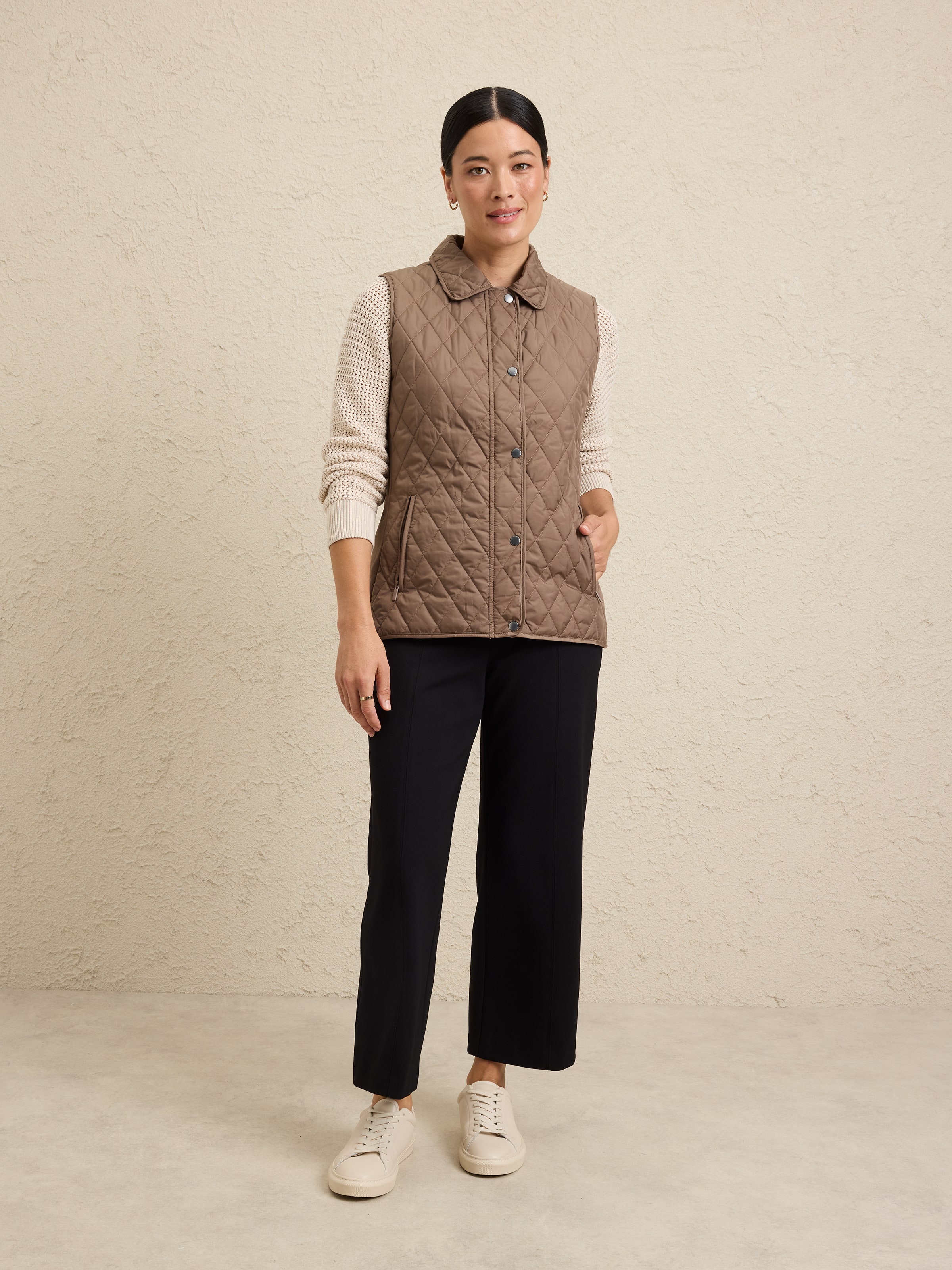 Quilted Lightweight Vest