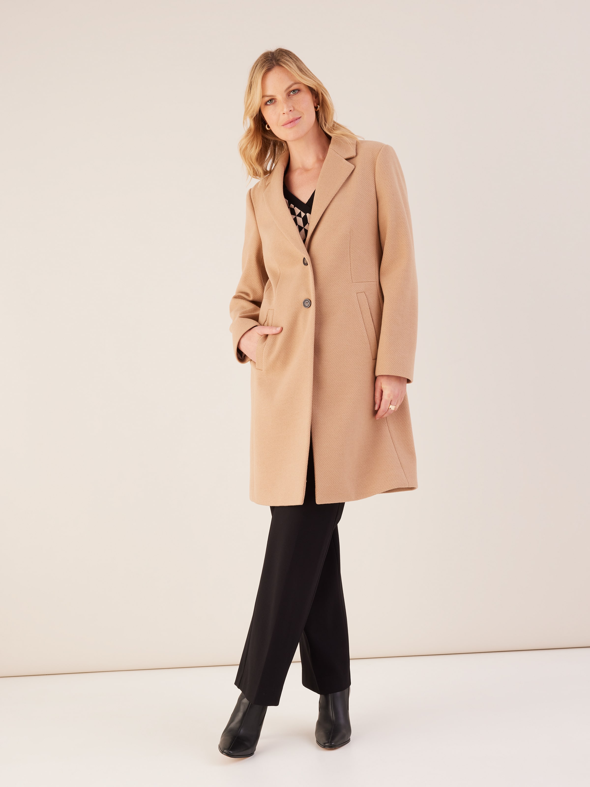 Cromby Two Button Coat