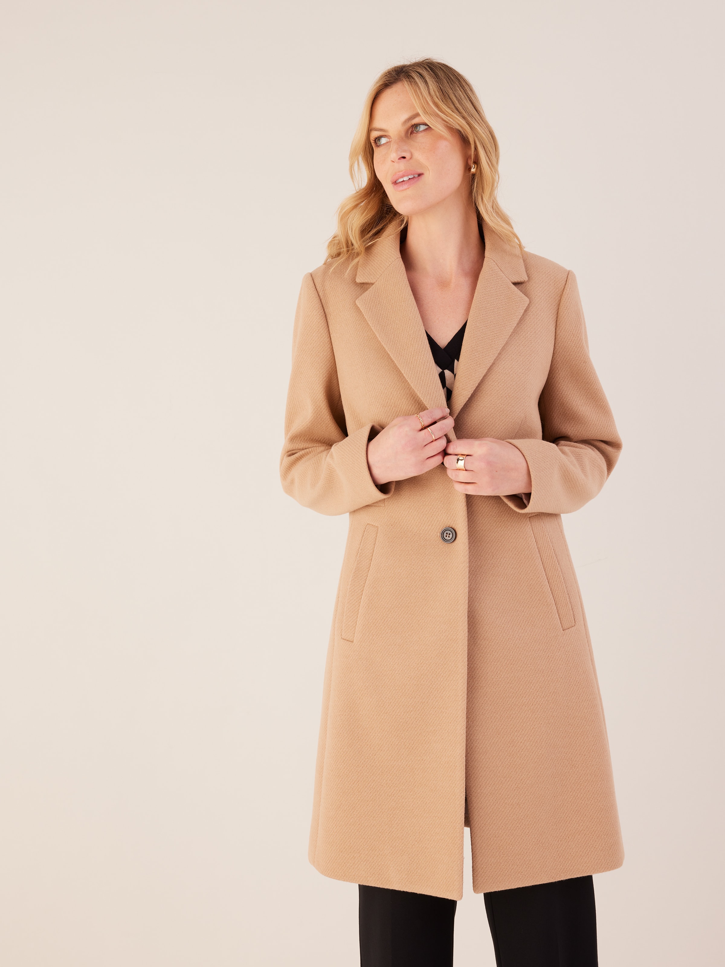 Cromby Two Button Coat