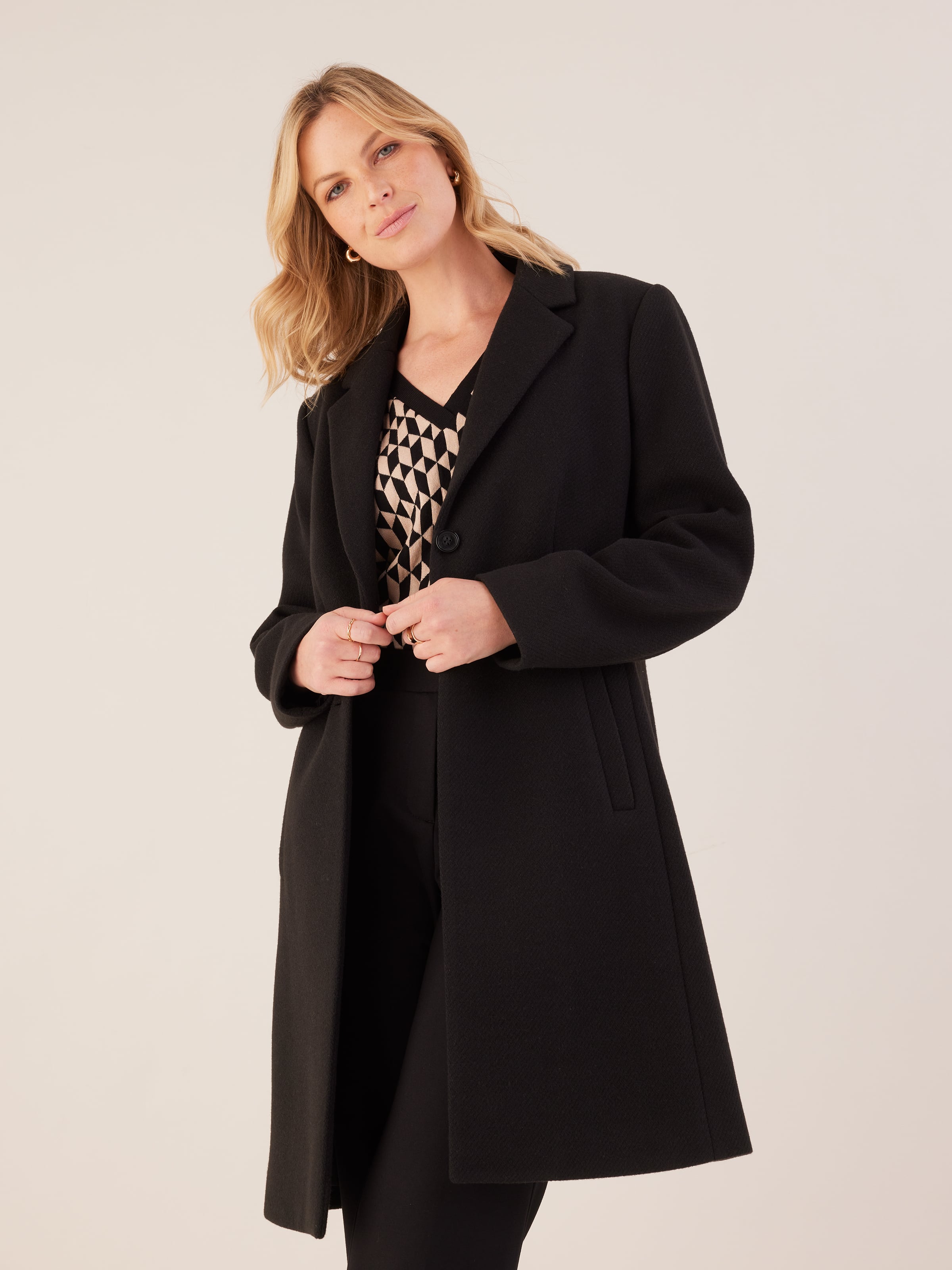 Cromby Two Button Coat