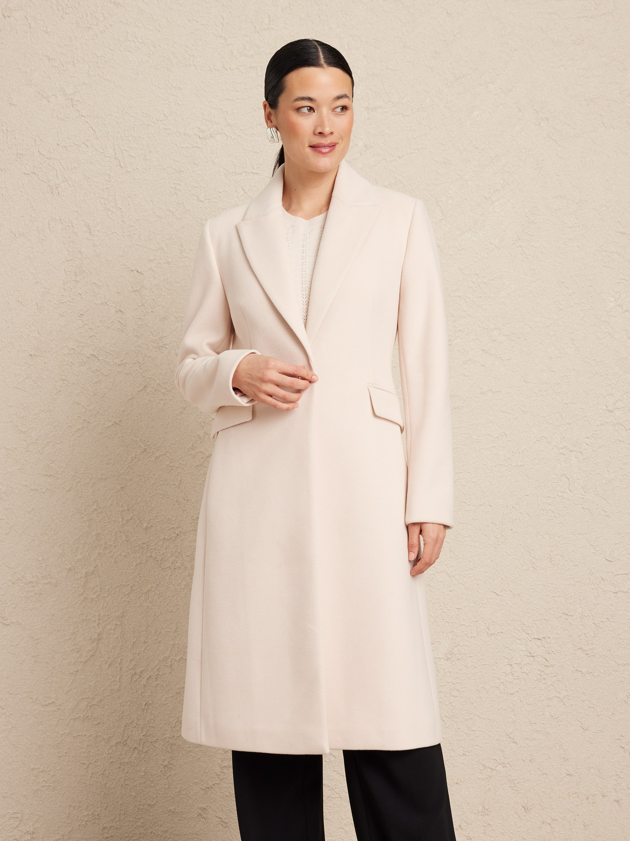 One Button Long Cromby