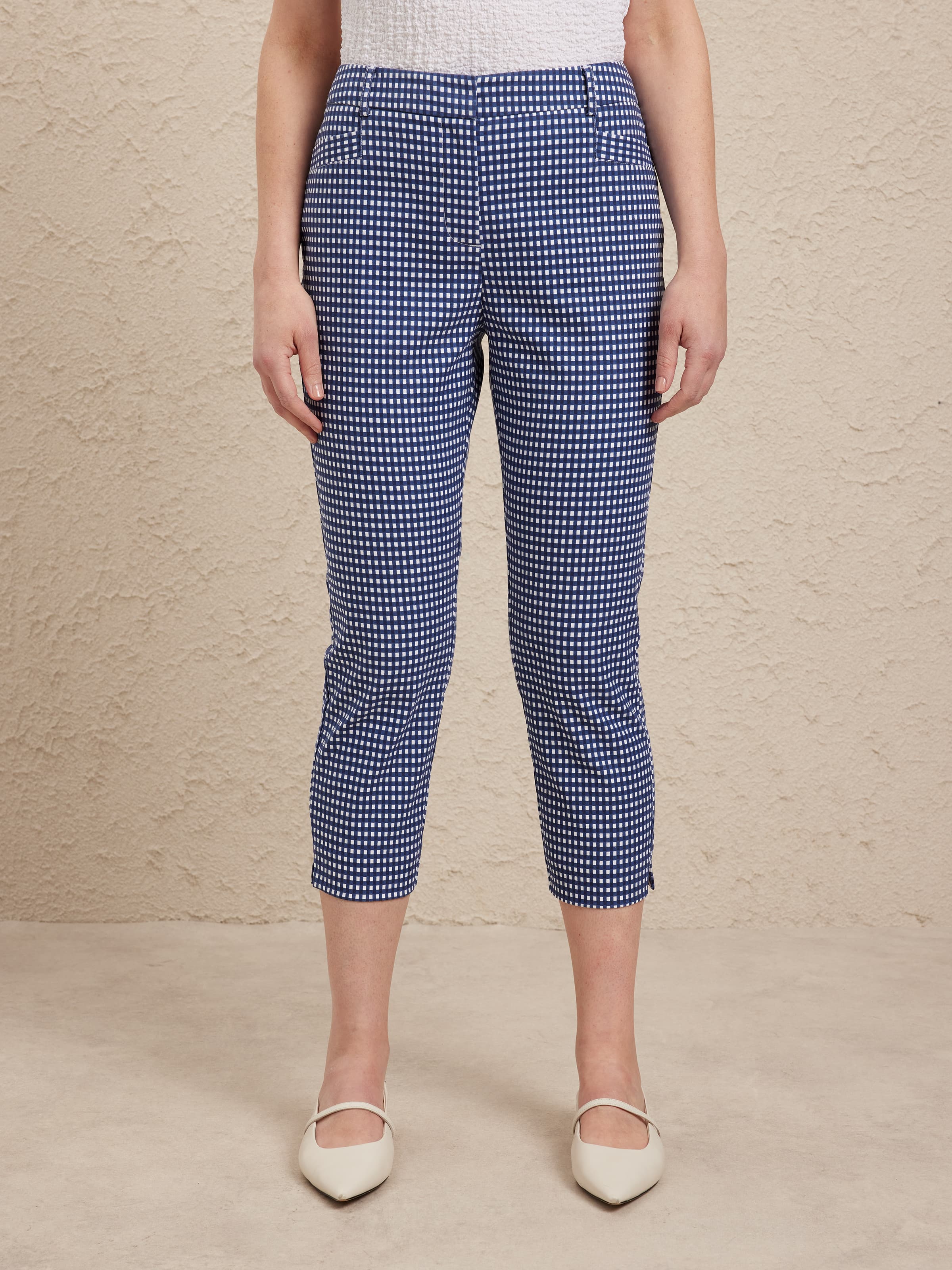 Oxford Capri Pant