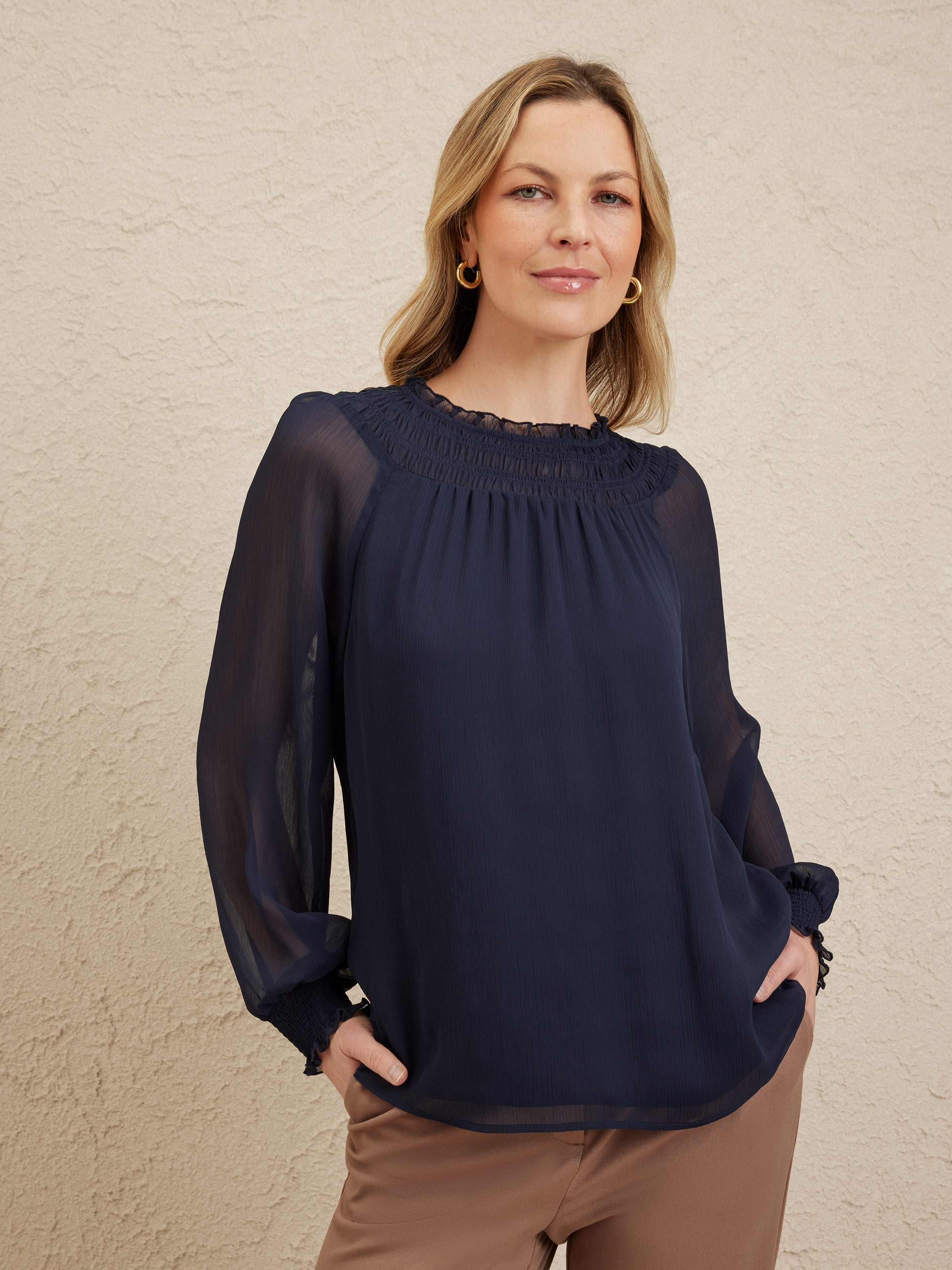 Avery Long Sleeve Blouse