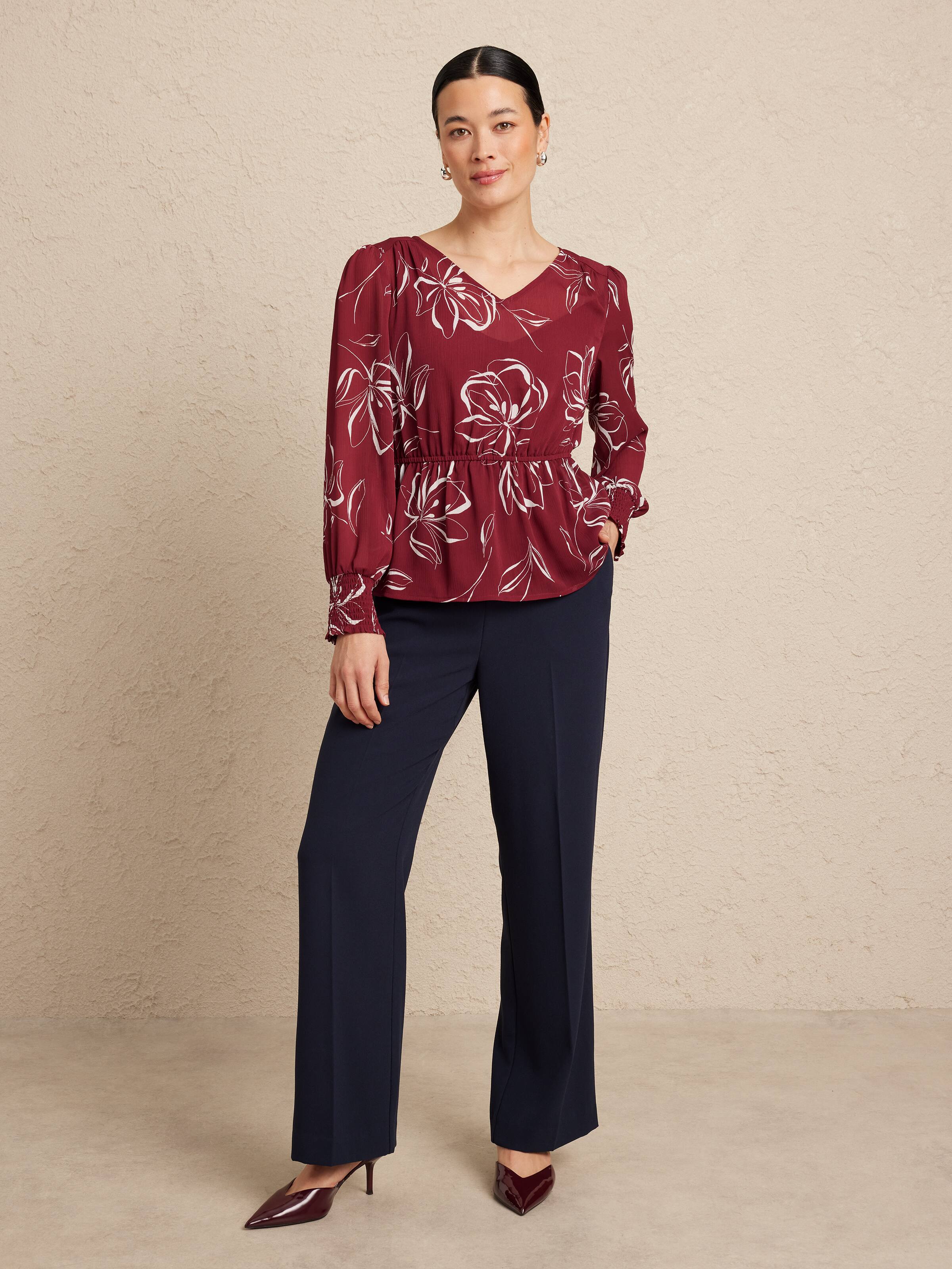 Liana Peplum Blouse