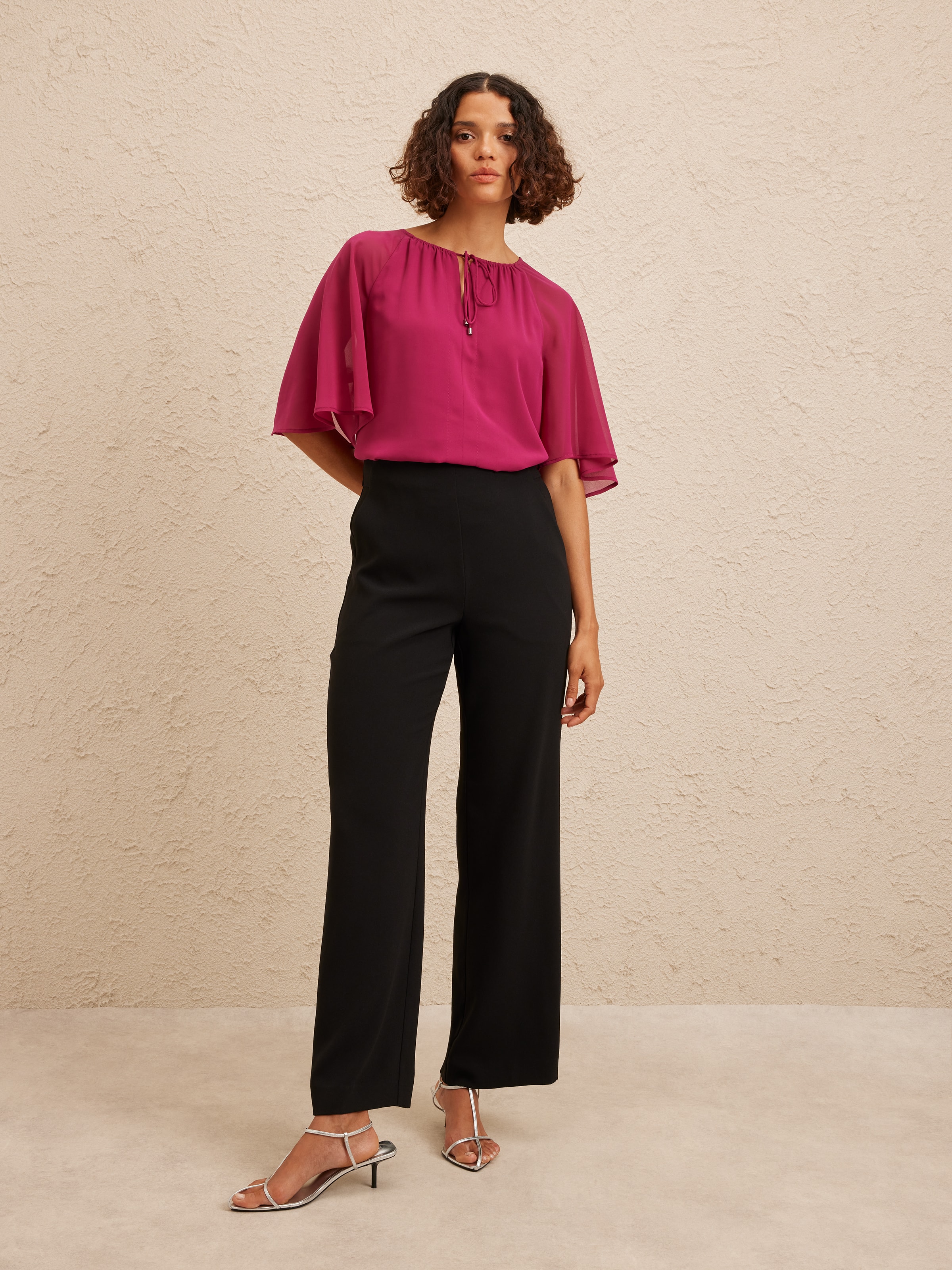 Maisey Tie Neck Top