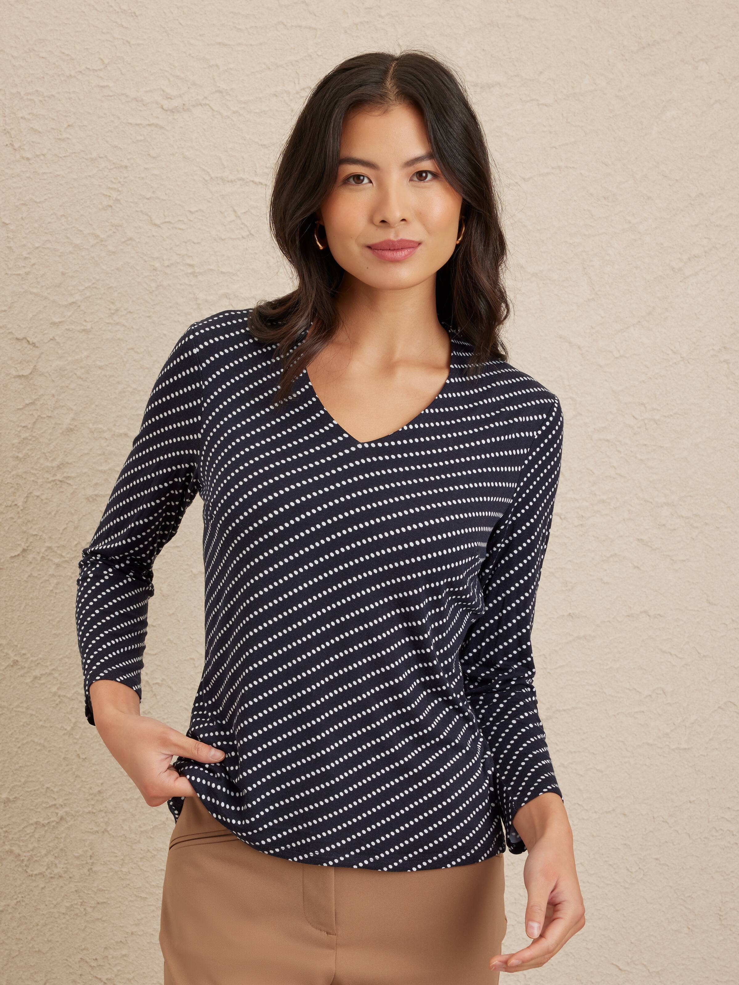 Jenna 3/4 Sleeve Tee
