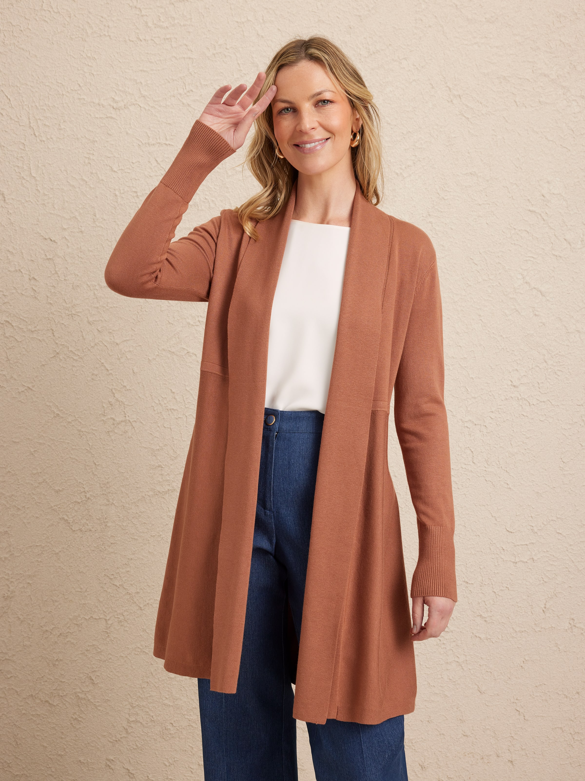 Viv Longline Cardigan