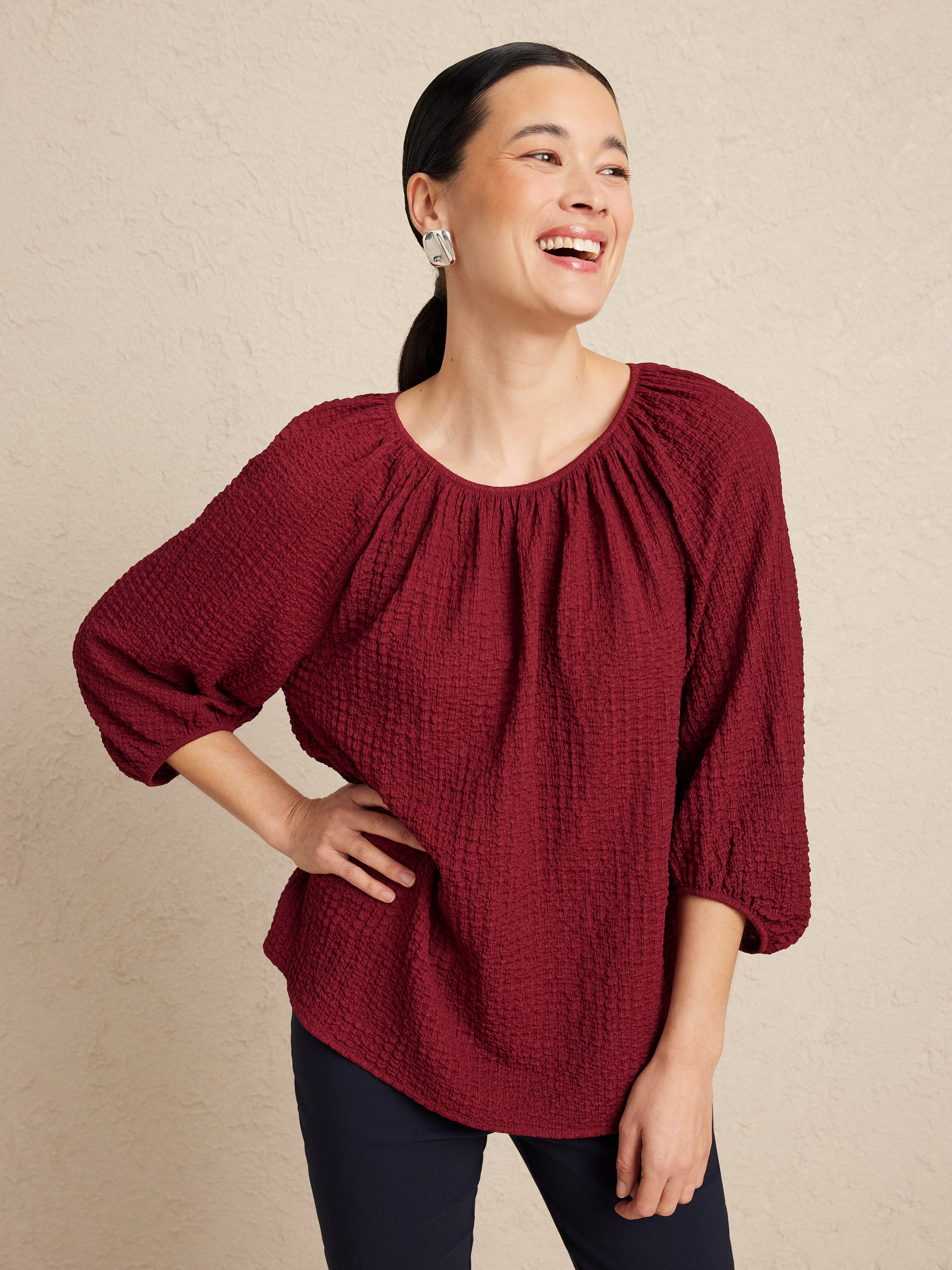 Piper Textured Top