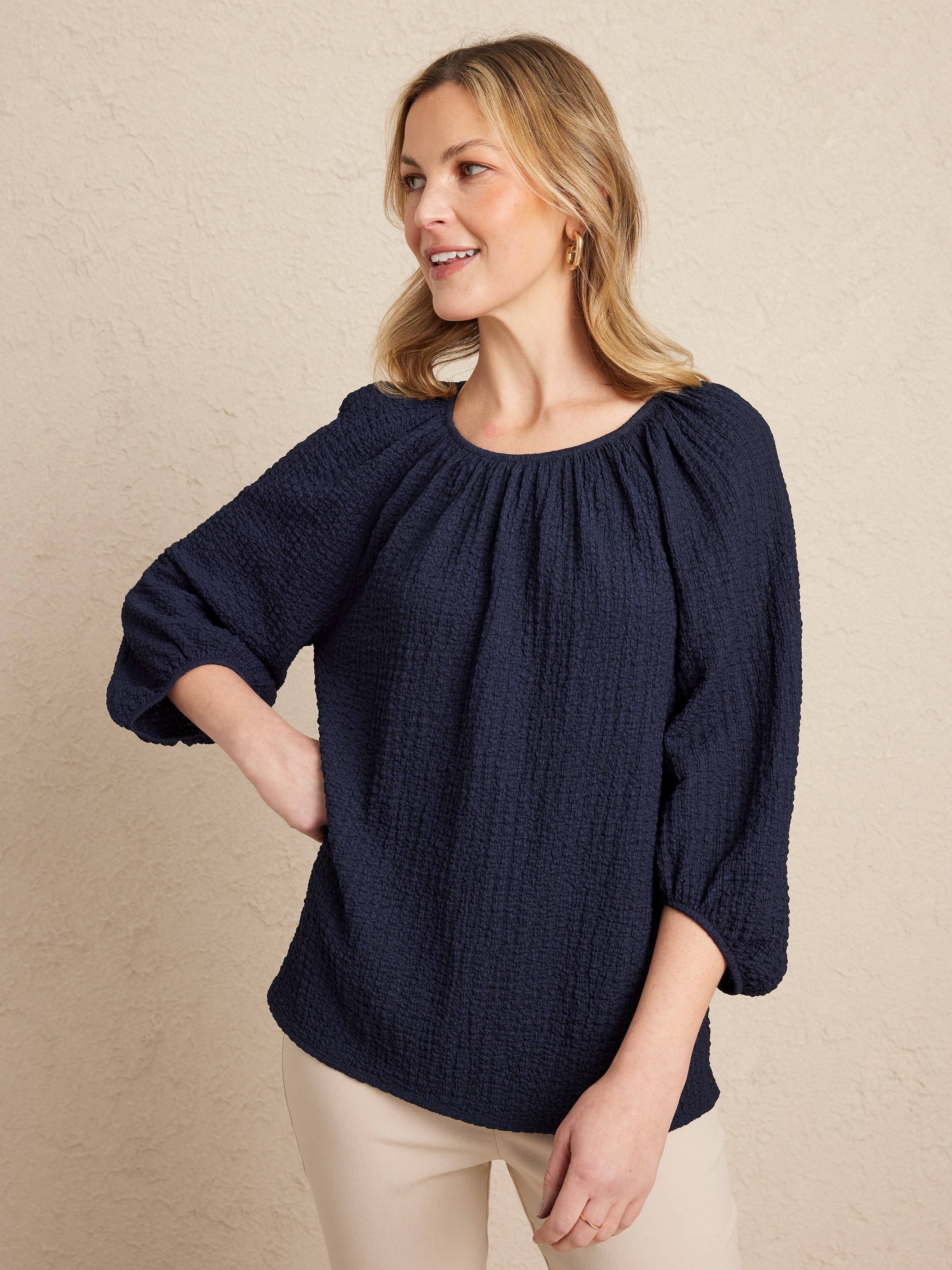 Piper Textured Top