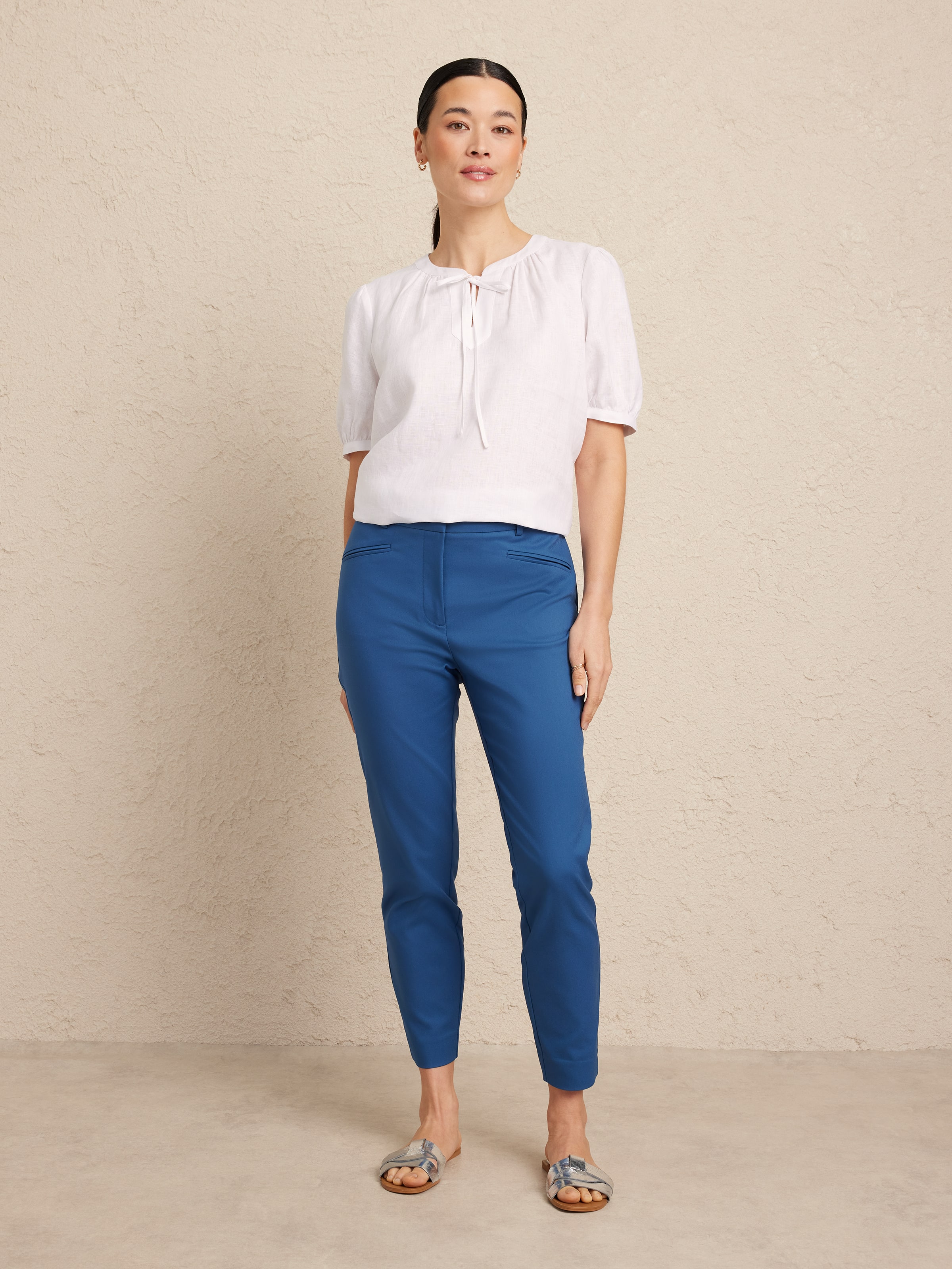 Maddie Linen Top