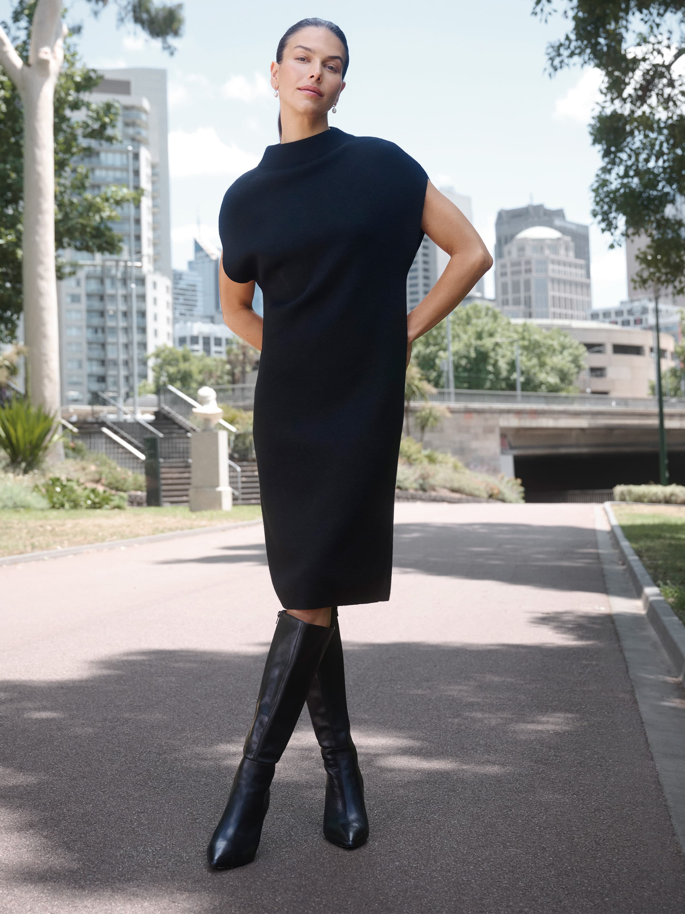 Knit Tunic Dress