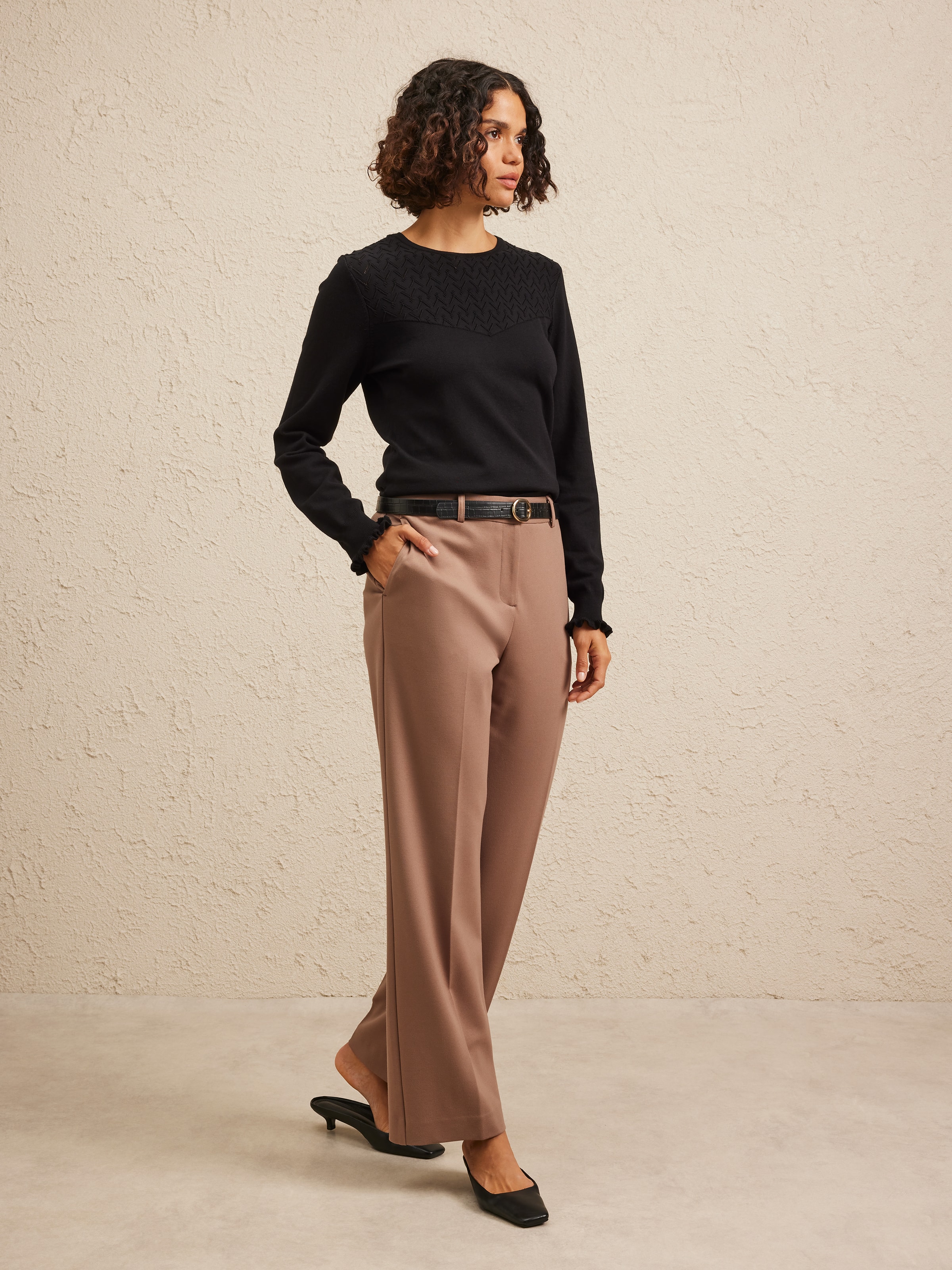 Becky Frill Sleeve Jumper