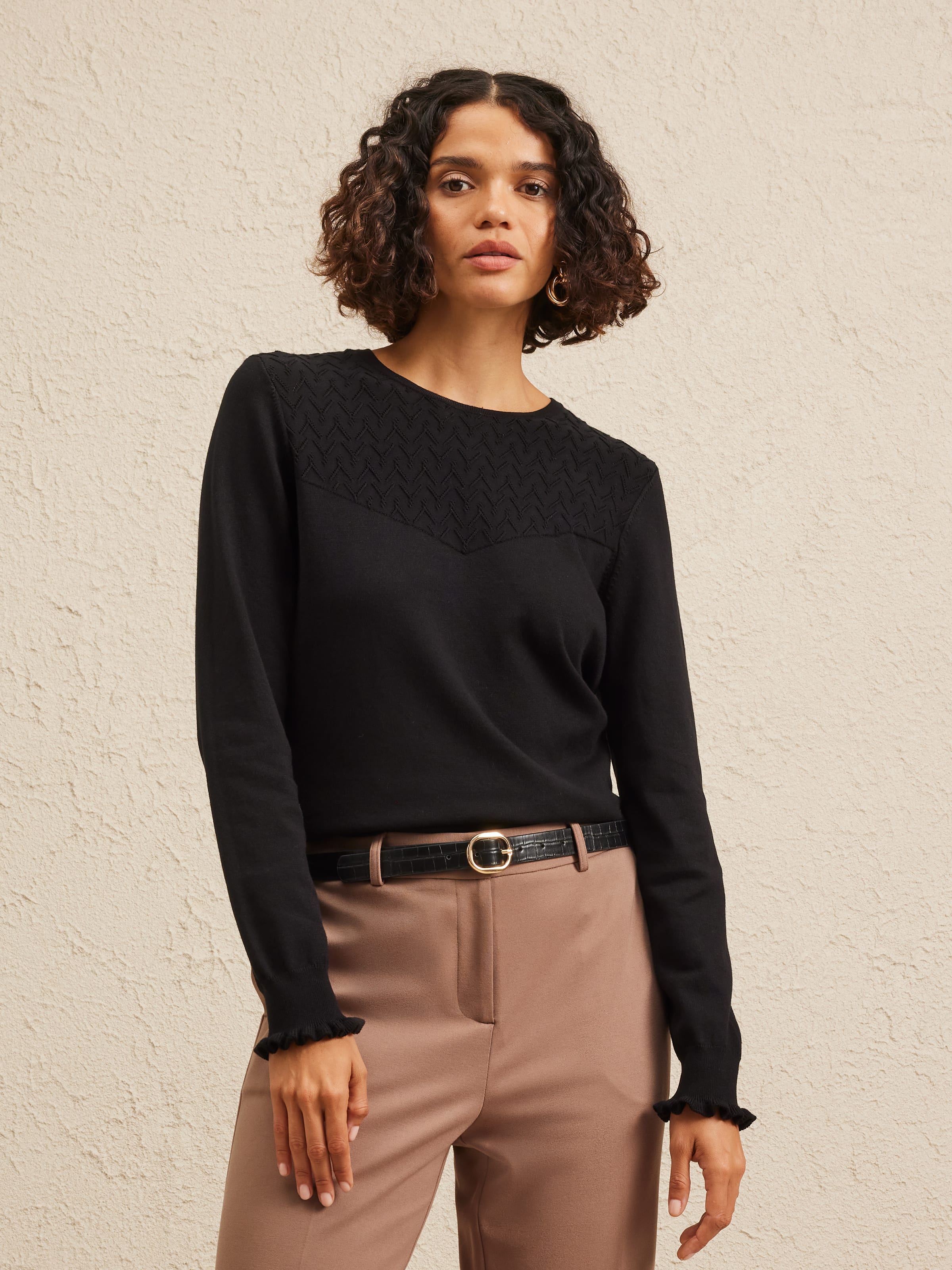 Becky Frill Sleeve Jumper