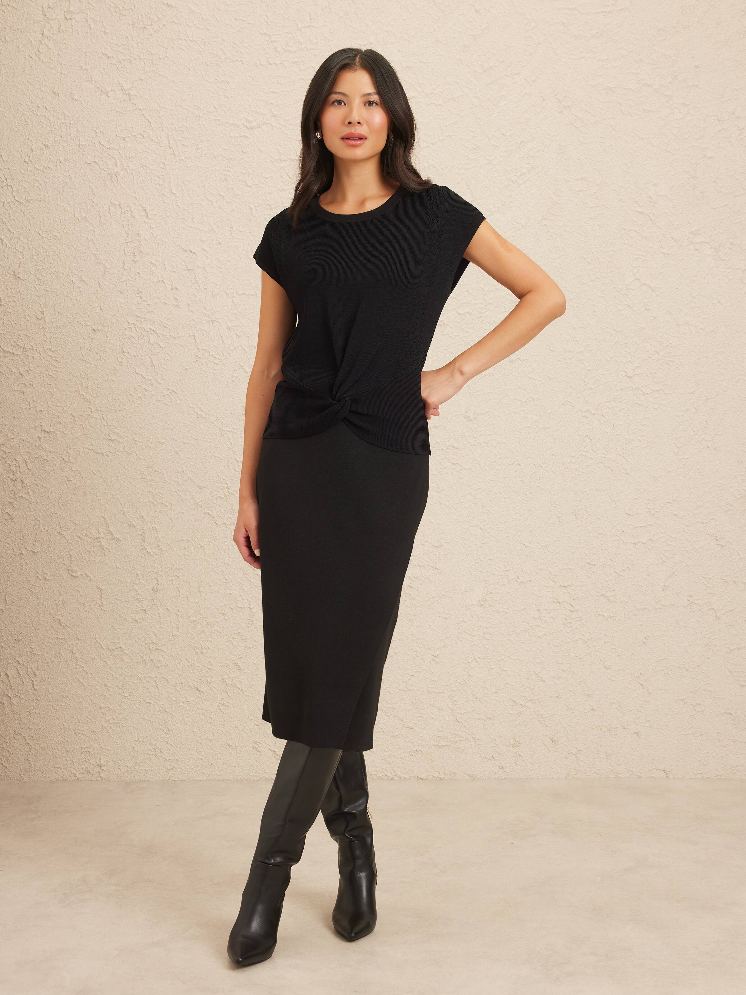 Twist Knit Top