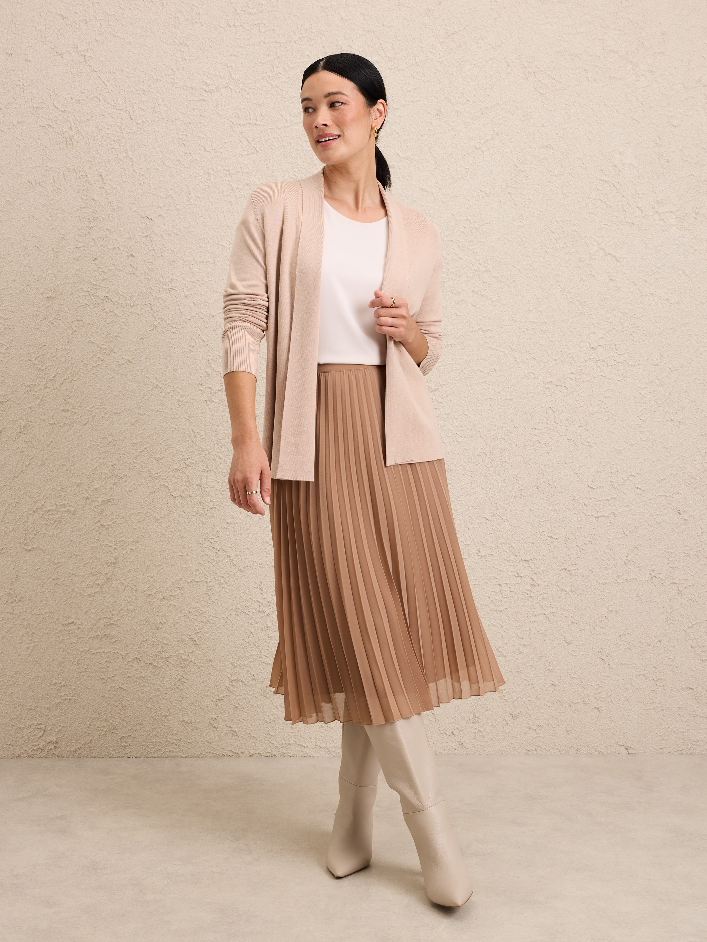 Isabelle Rib Cuff Cardigan
