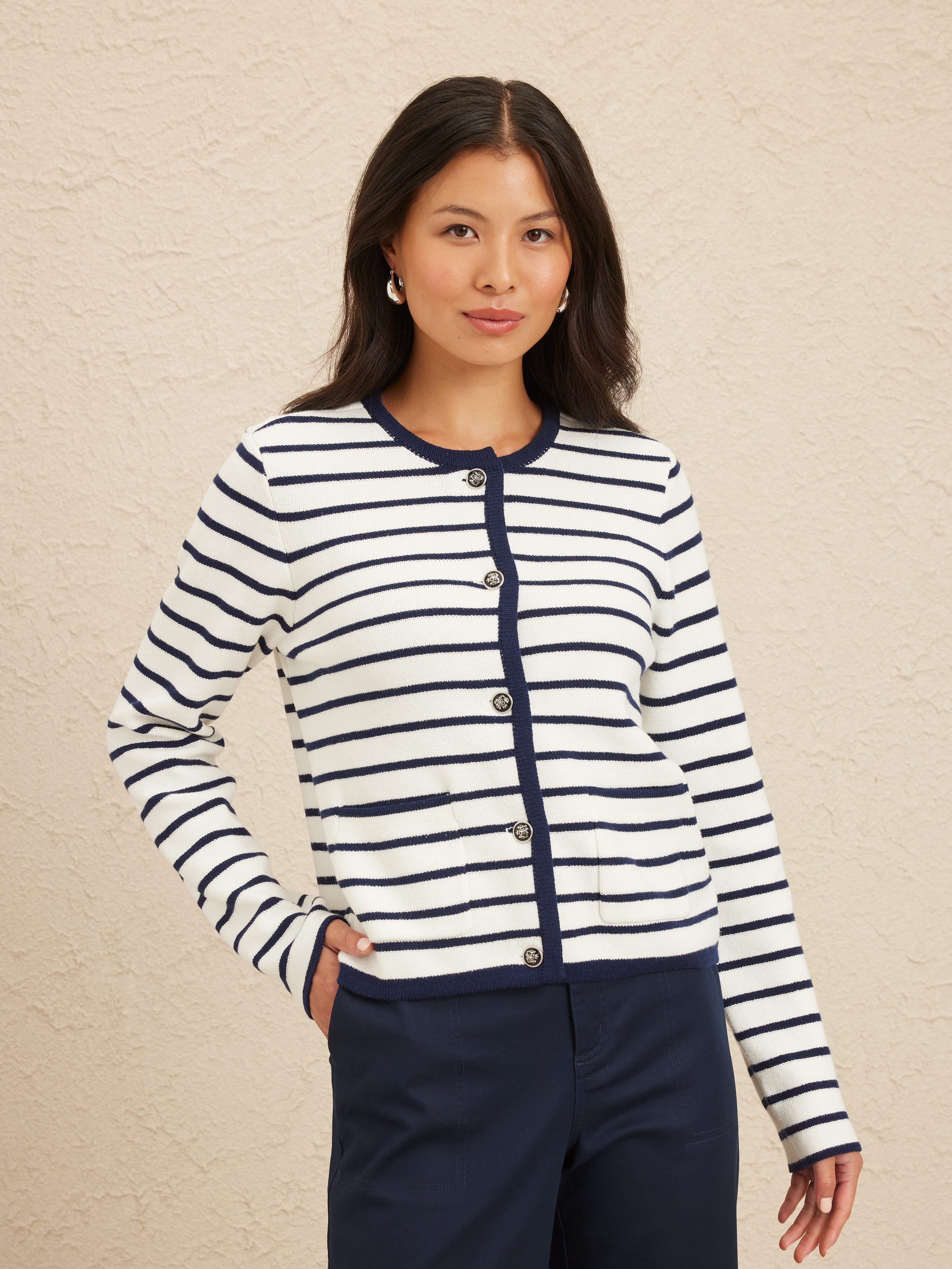 Amara Stripe Cardigan