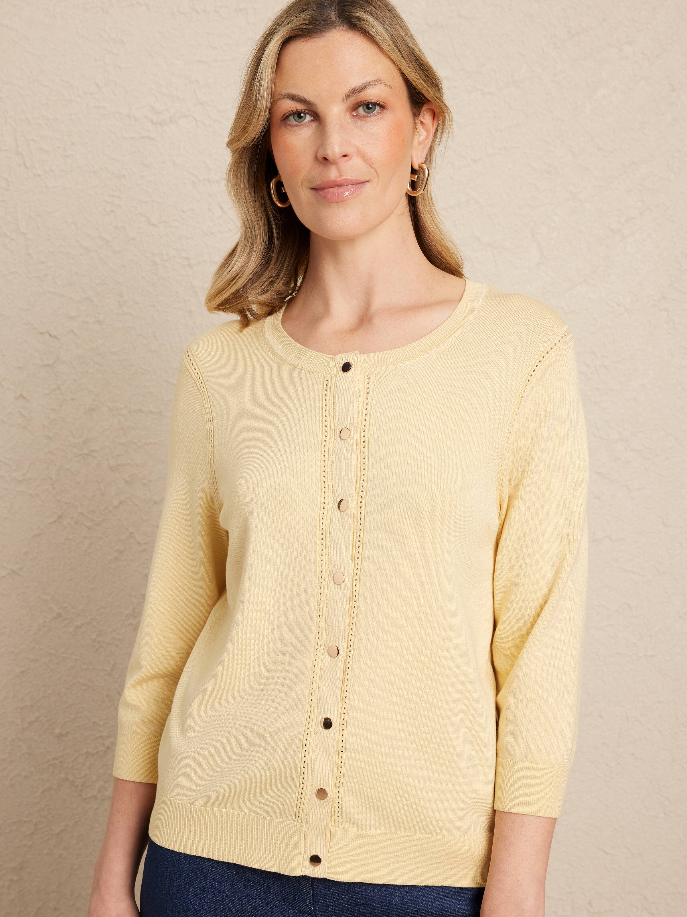 Sara Snap Front Cardigan