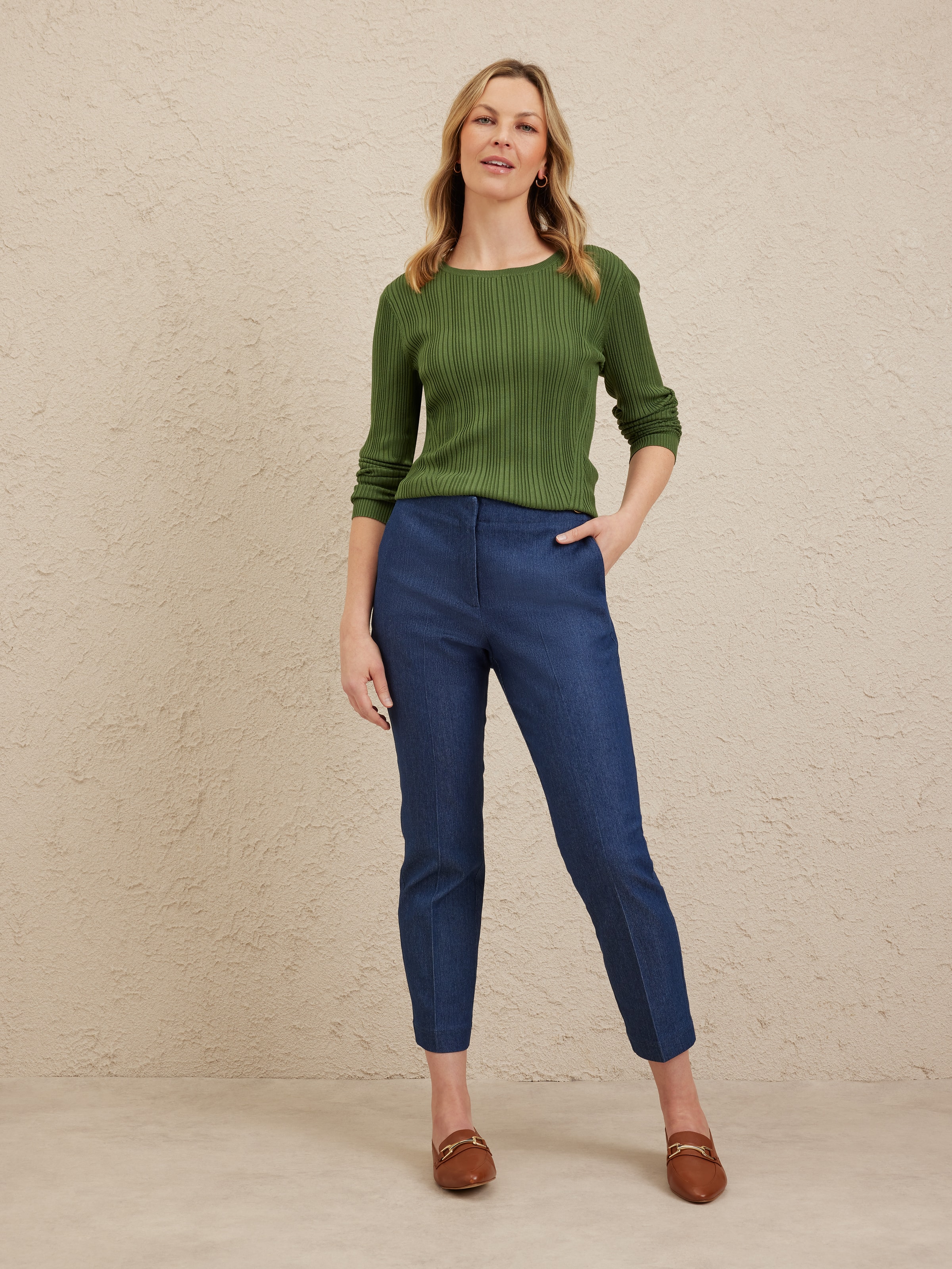 Carry Crew Rib Panel Jumper
