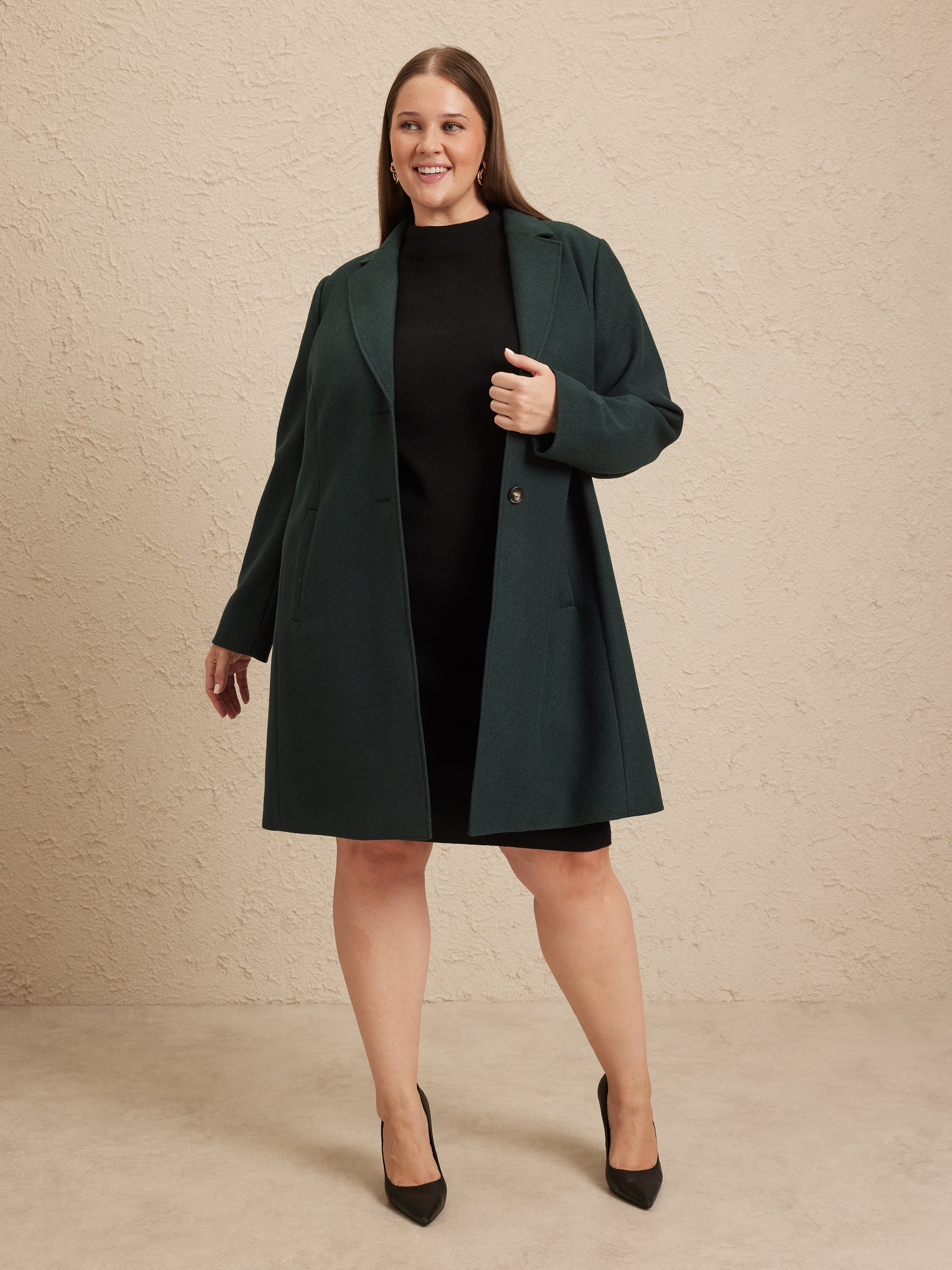 Curve Henley Coat