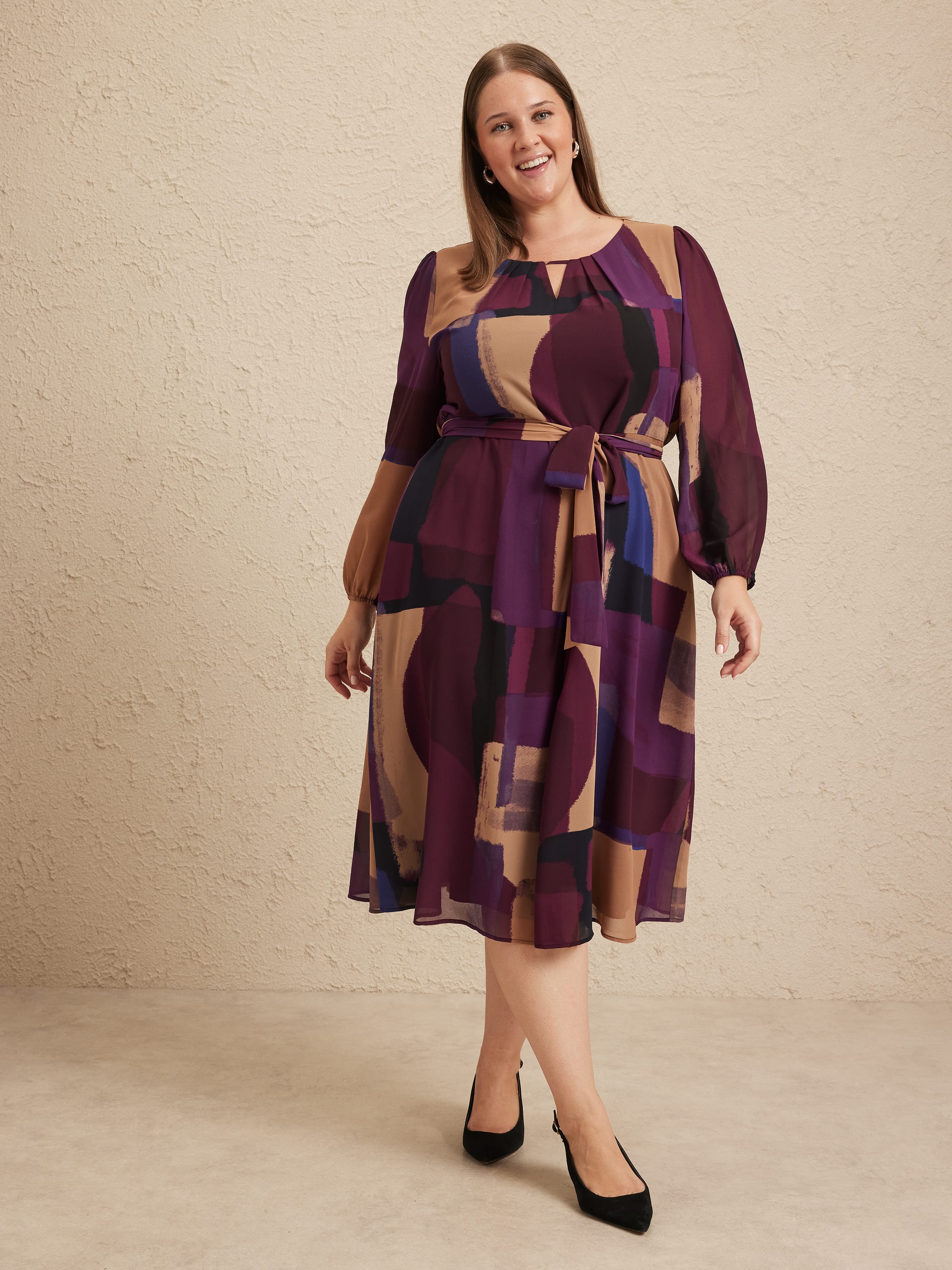 Curve Mae Midi Dress