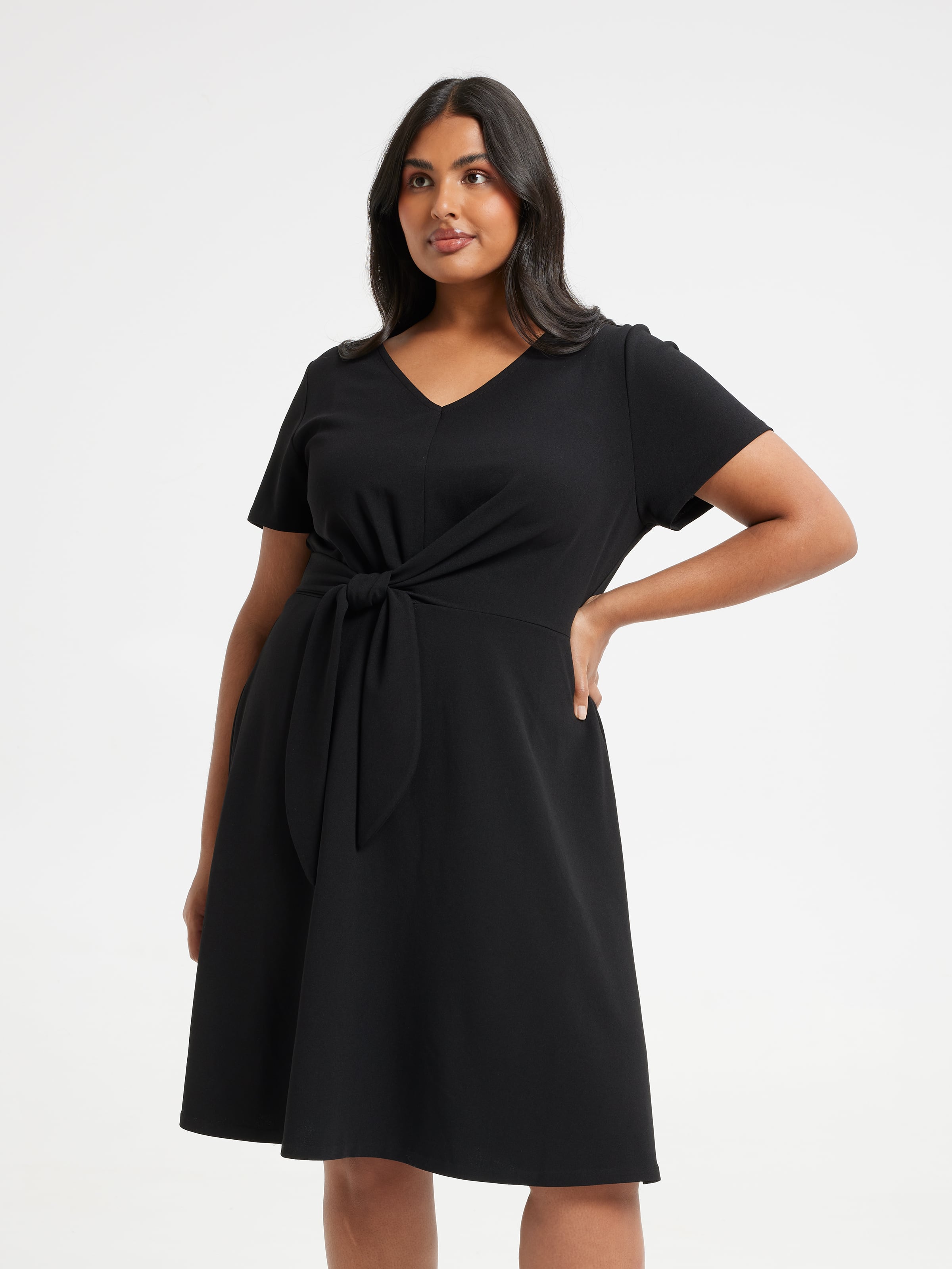 Curve Tilie Fit & Flare Dress
