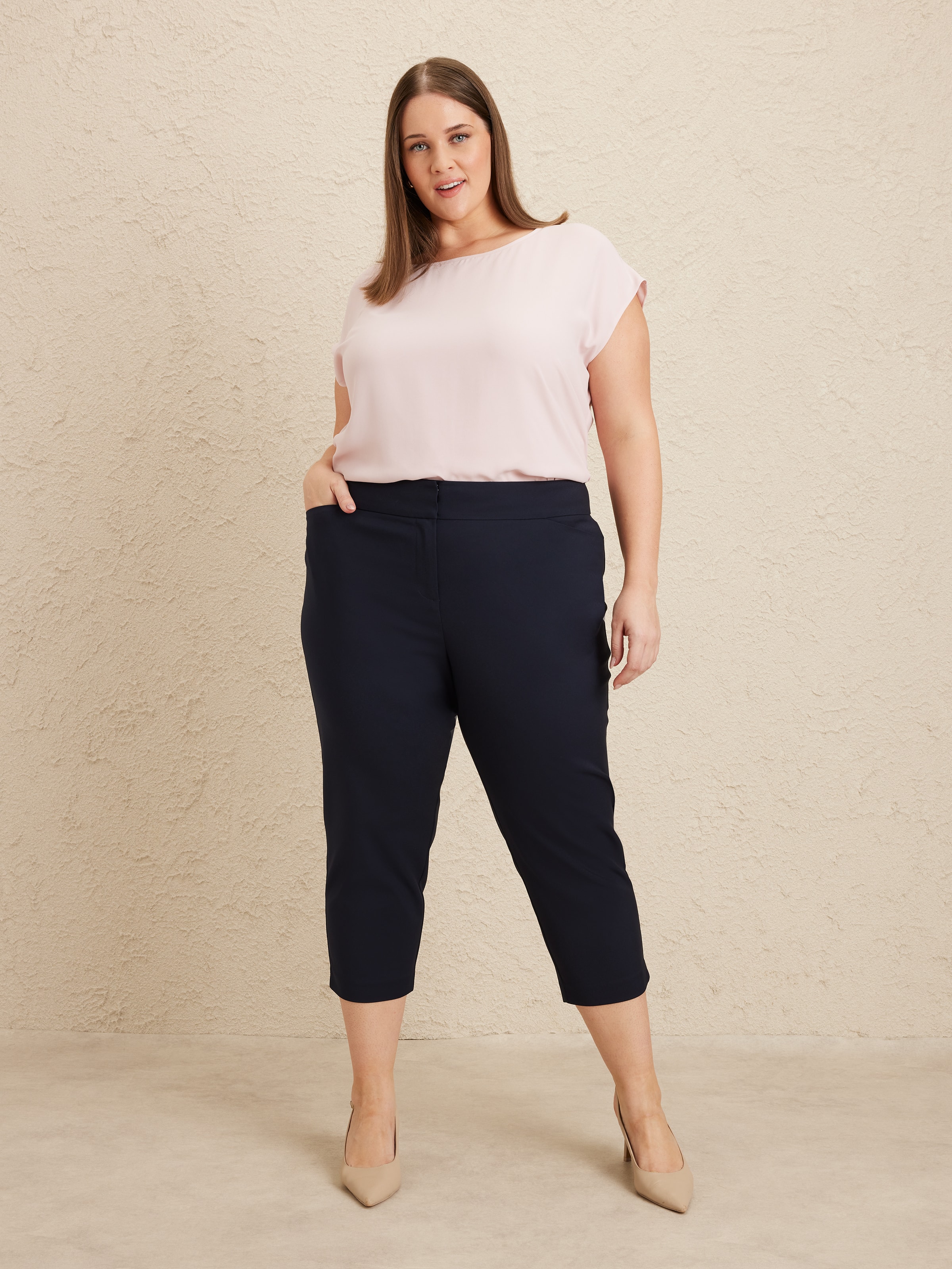 Curve Alicia Crop Pant