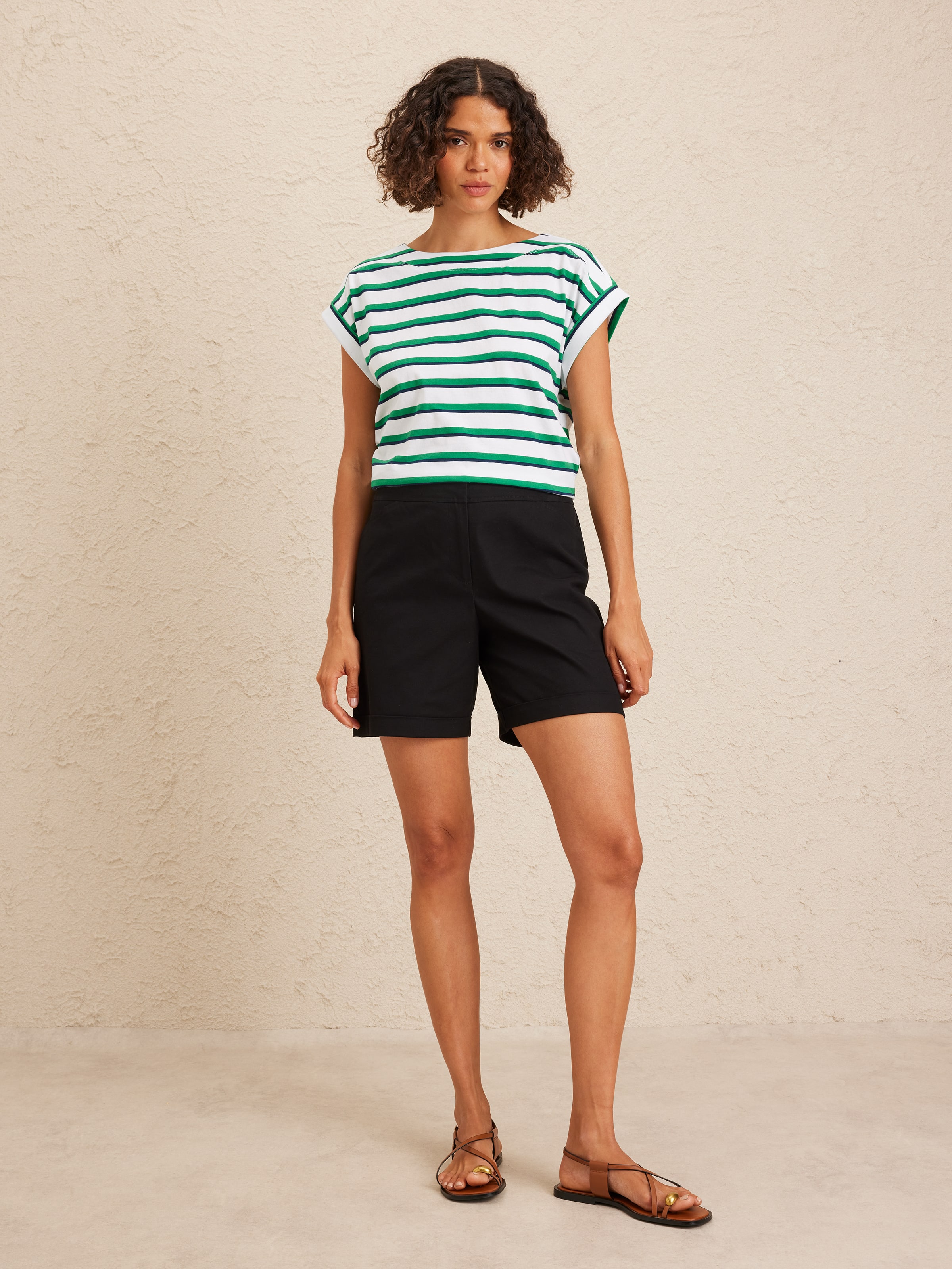 Kelly Boat Neck T-Shirt