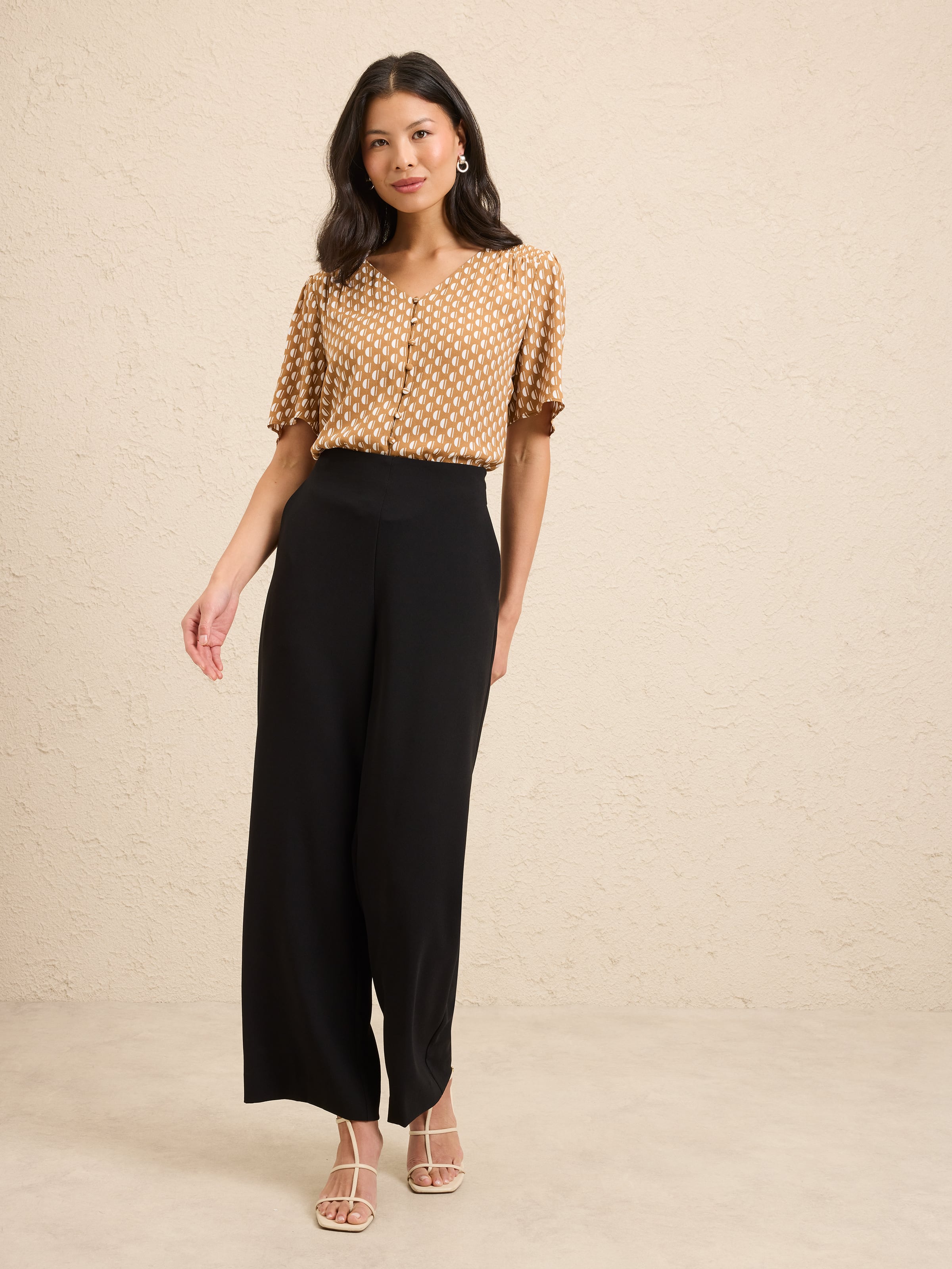 Emer V Neck Blouse