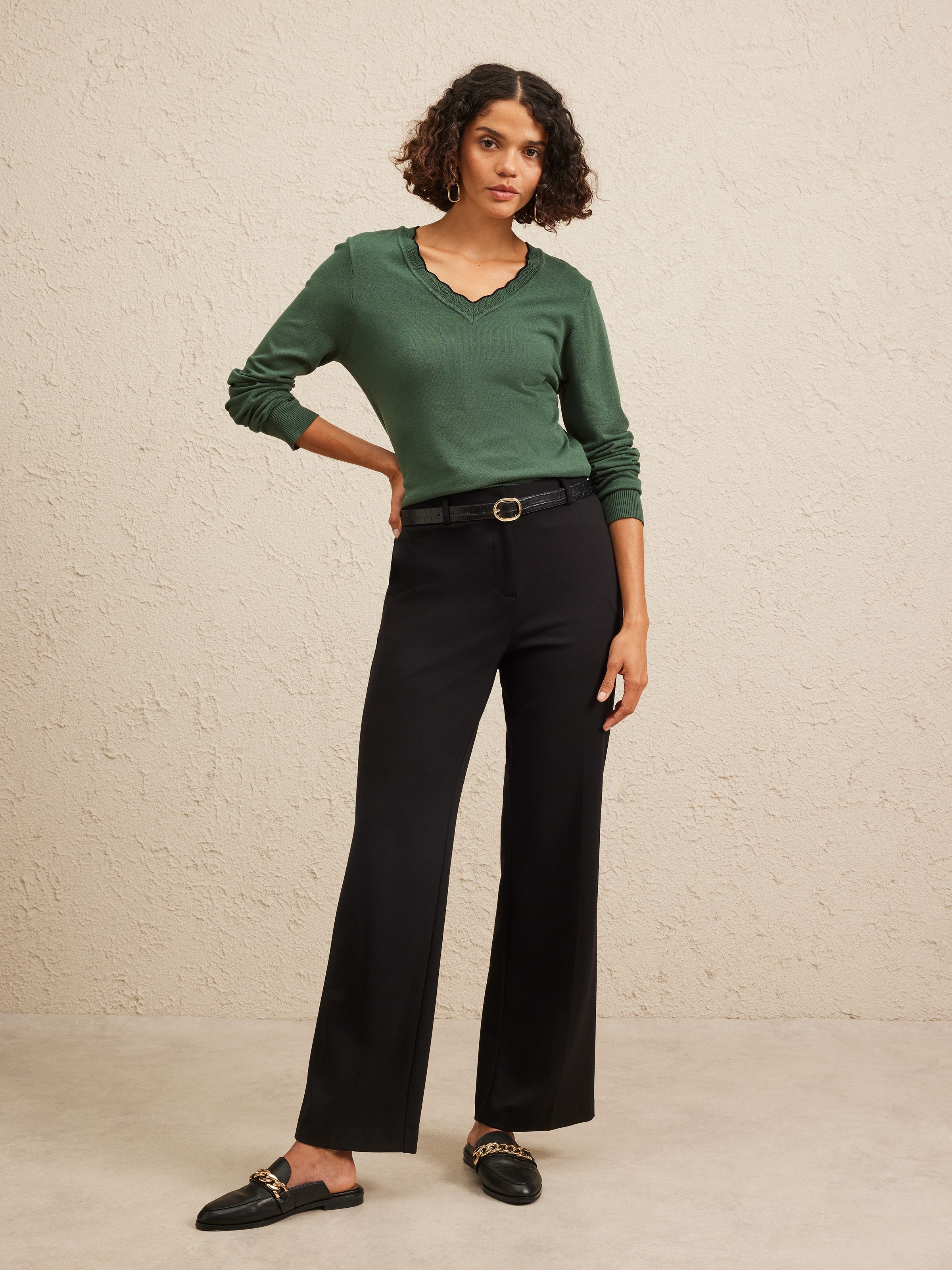 Eva Scallop Jumper