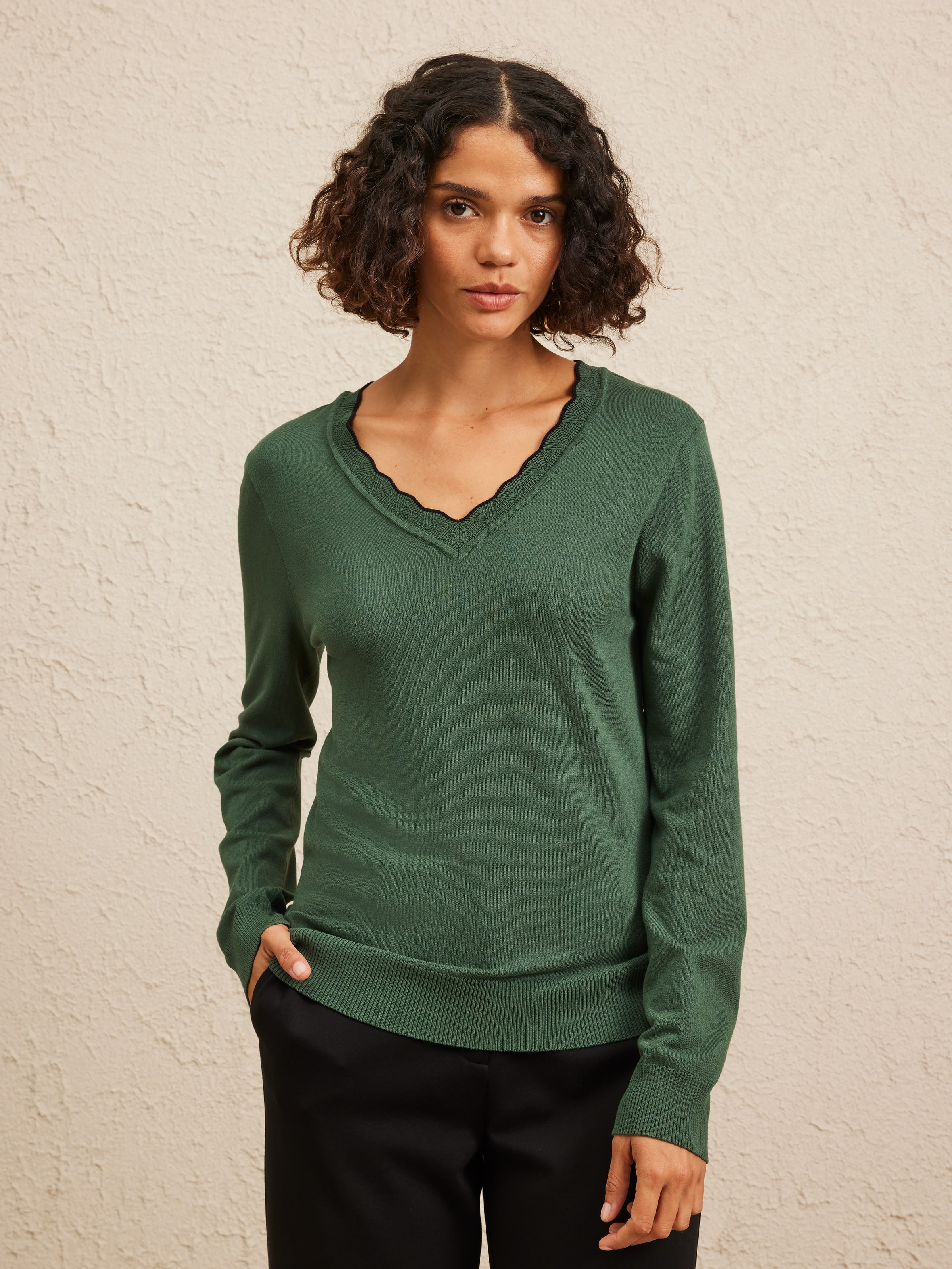 Eva Scallop Jumper