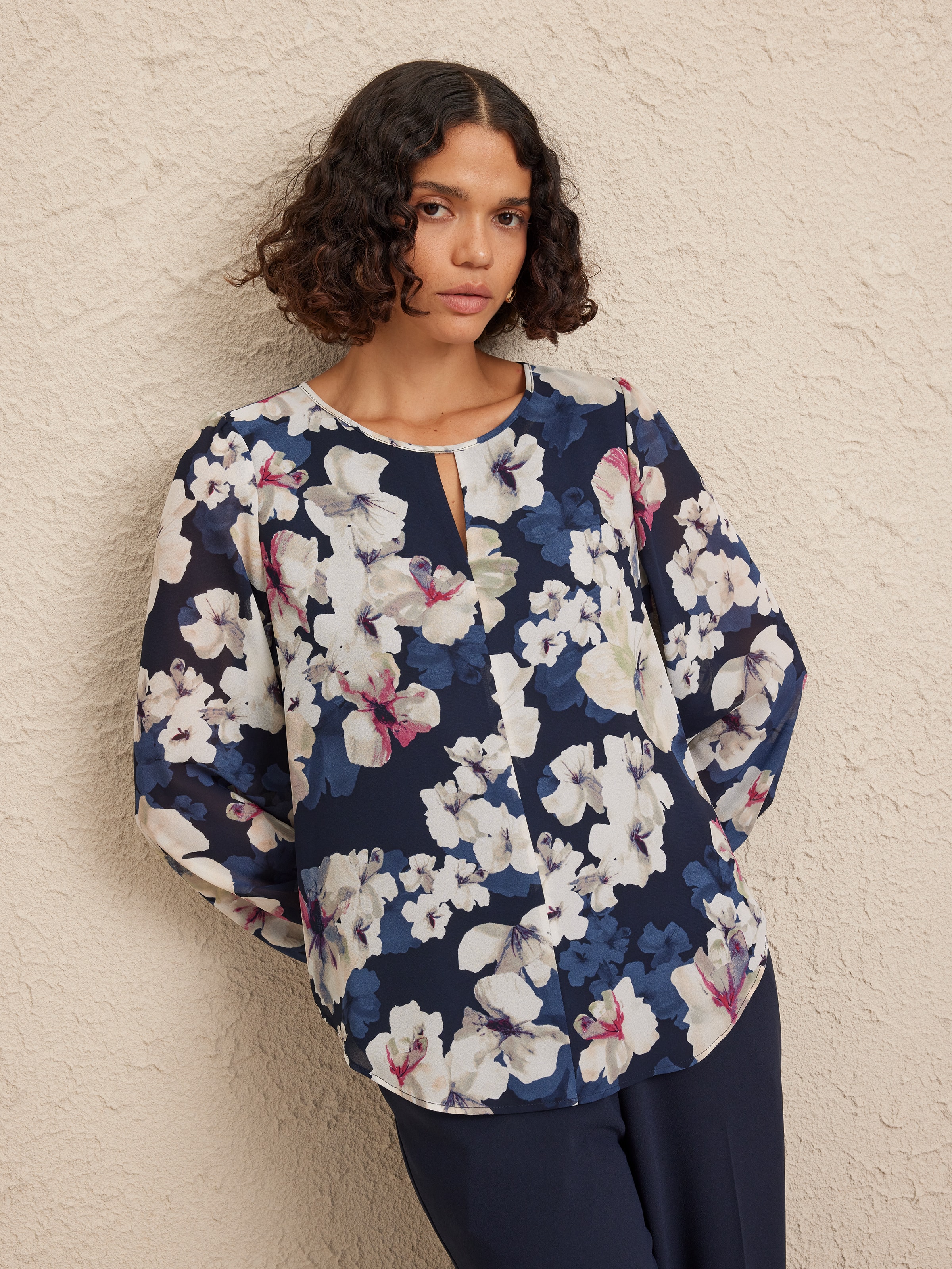 Bethany Keyhole Blouse