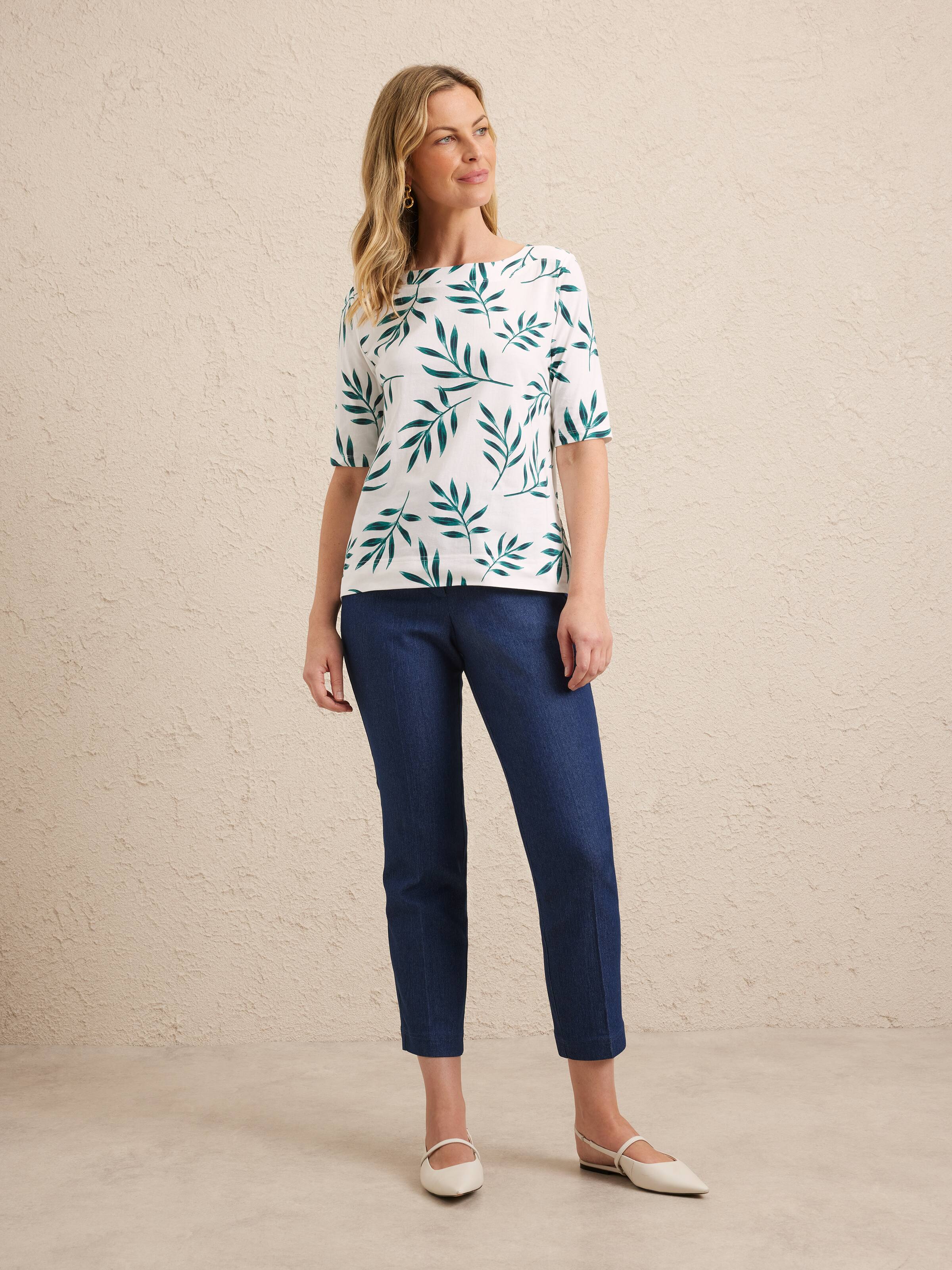 Erin Boat Neck Tee