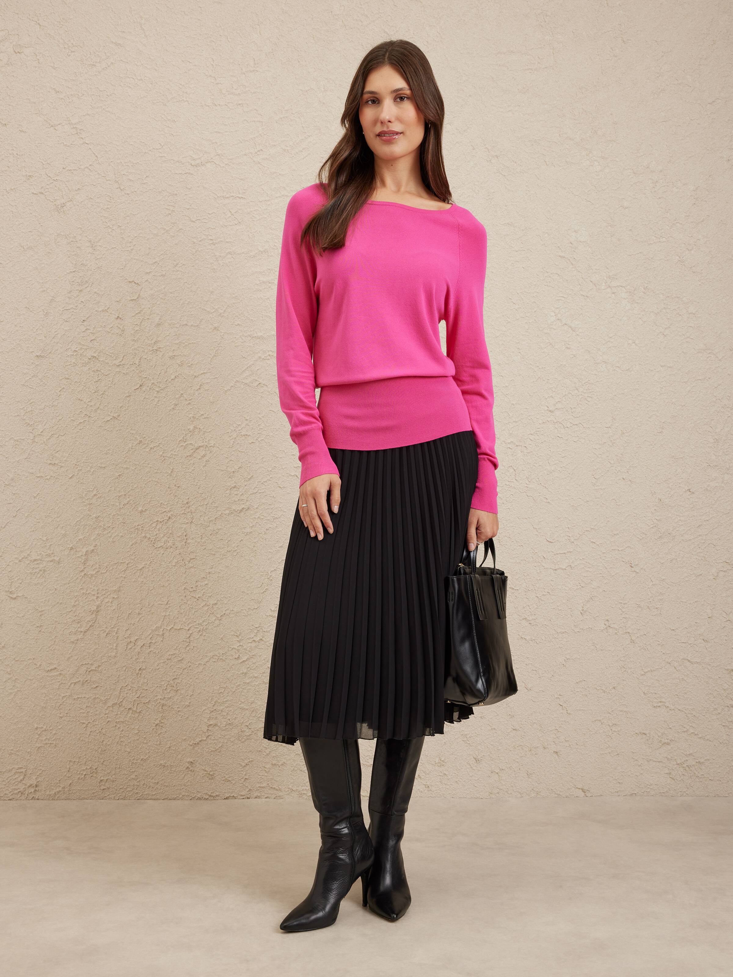 Raglan Sleeve Knit