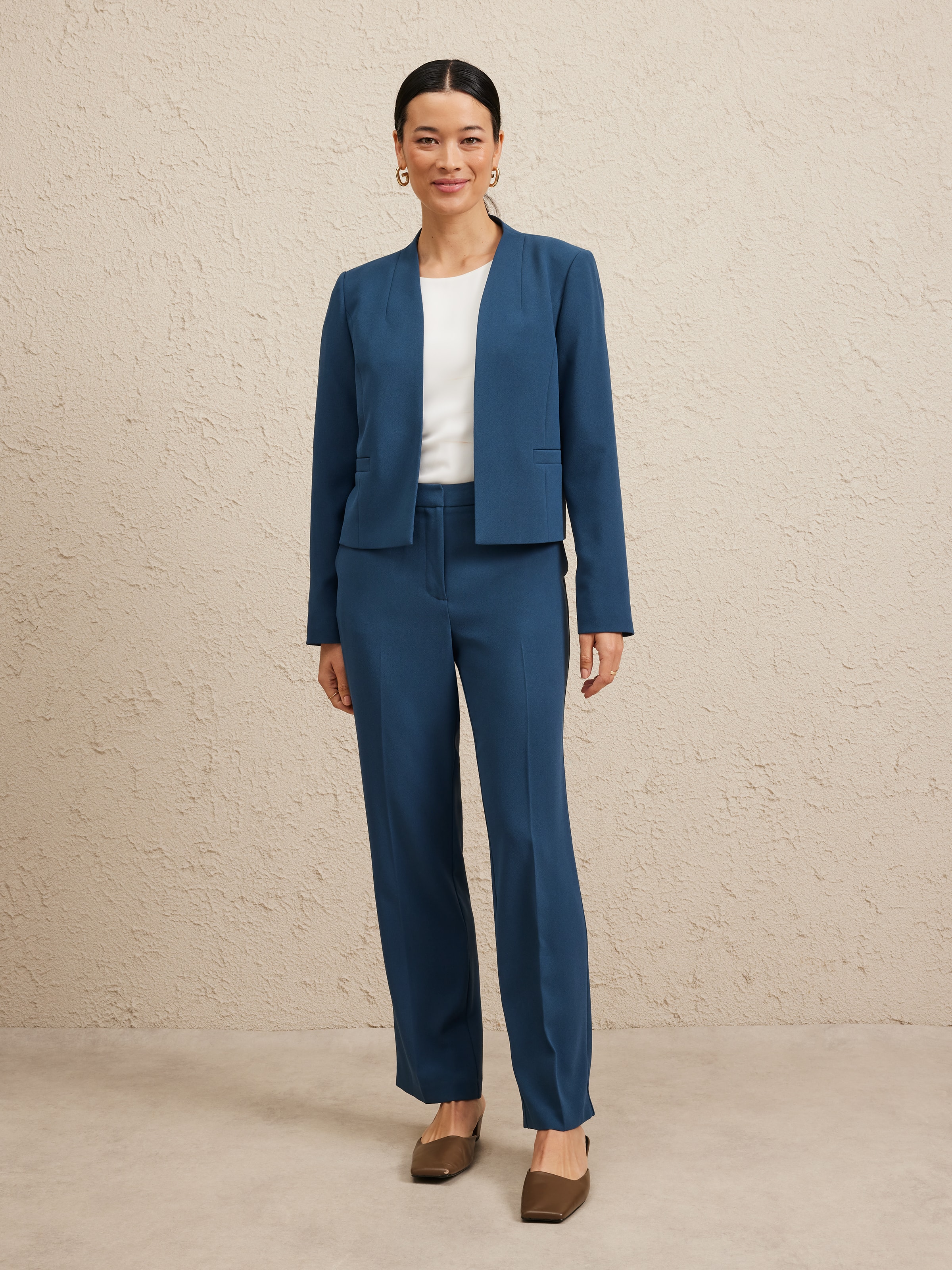 Kate Crop Edge To Edge Jacket