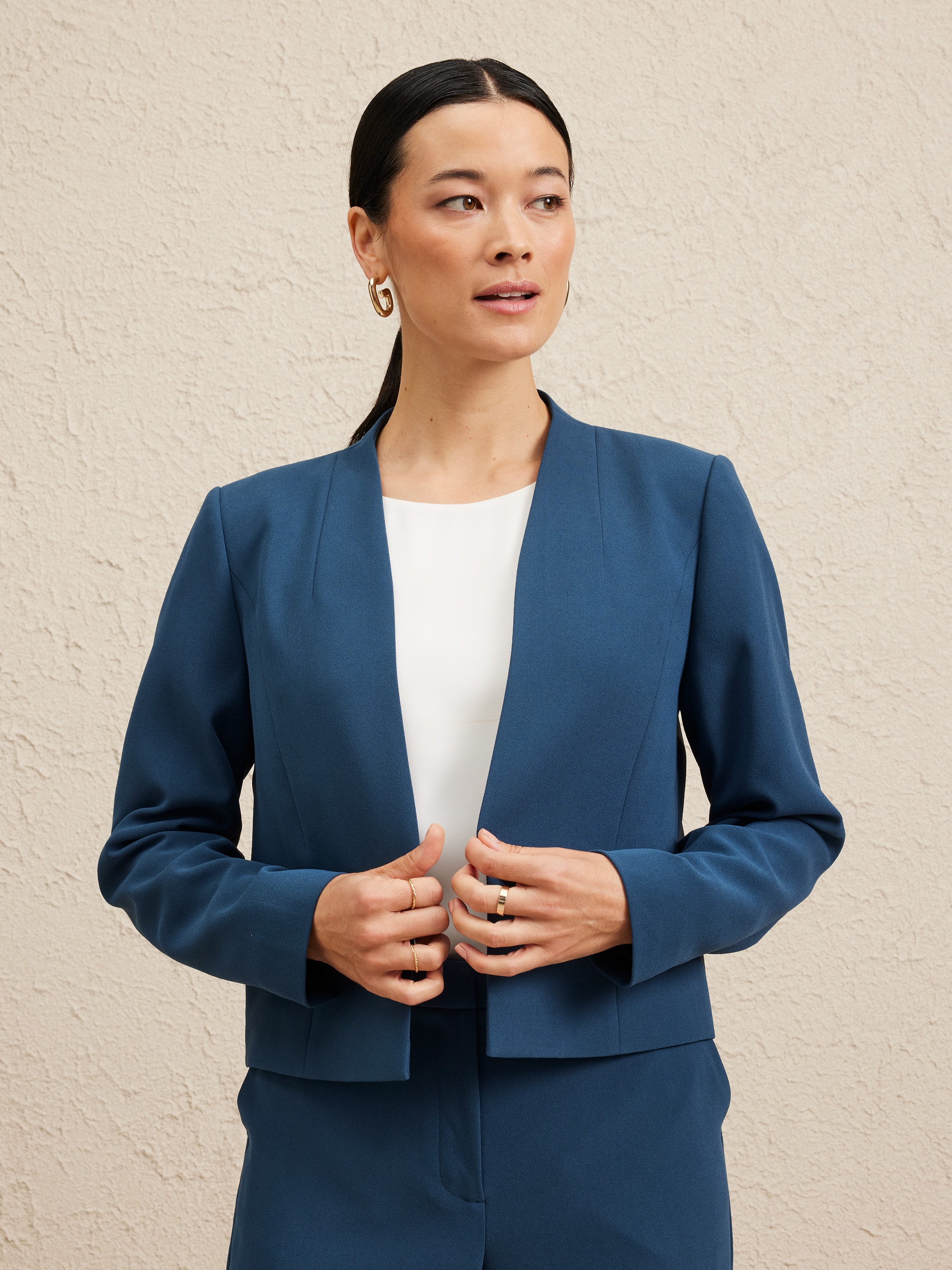 Kate Crop Edge To Edge Jacket