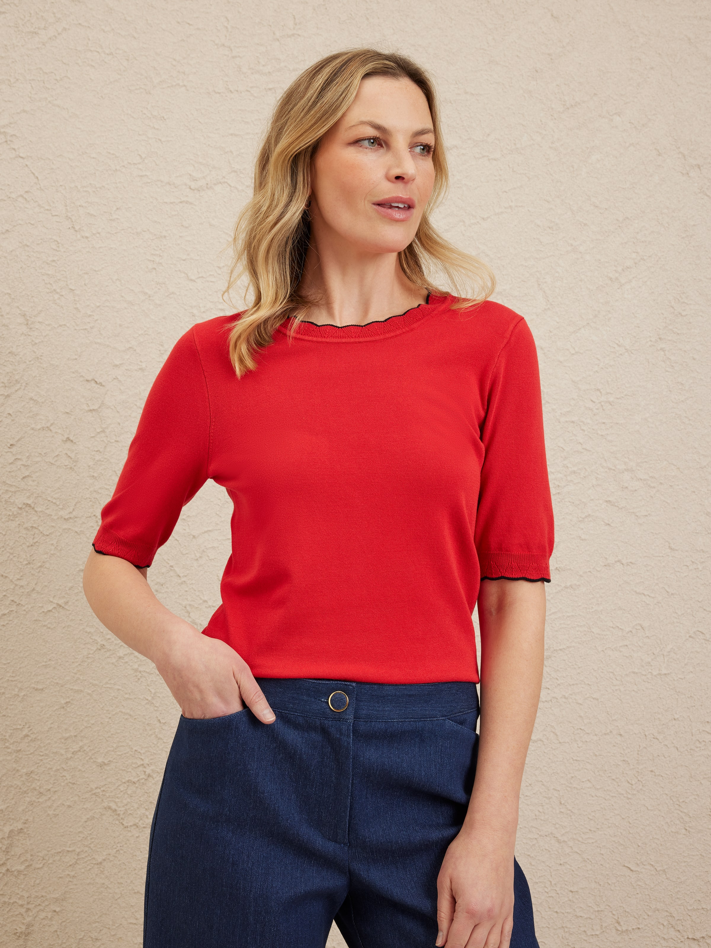 Rita Scallop Jumper